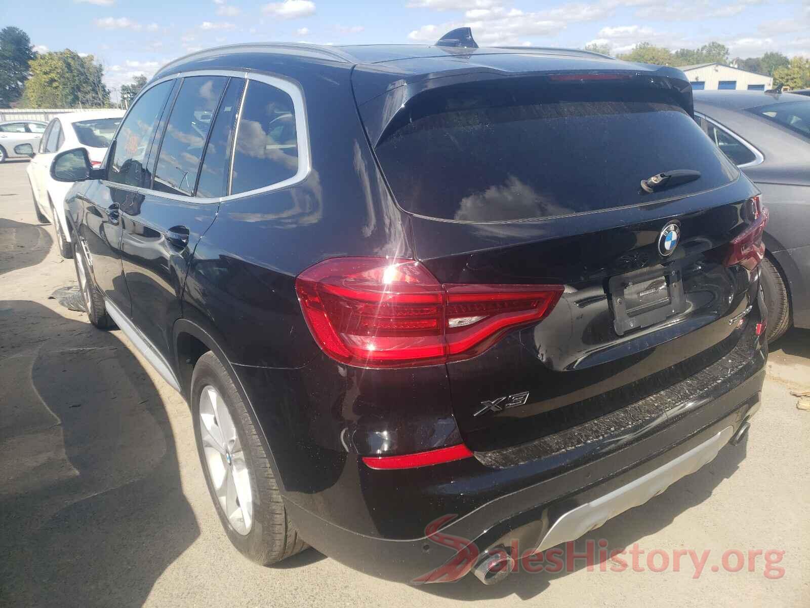 5UXTR7C51KLR44327 2019 BMW X3