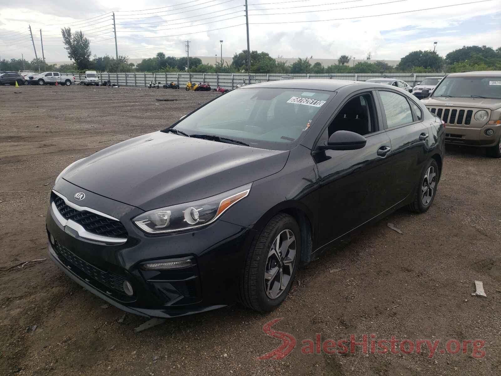 3KPF24AD0LE142664 2020 KIA FORTE