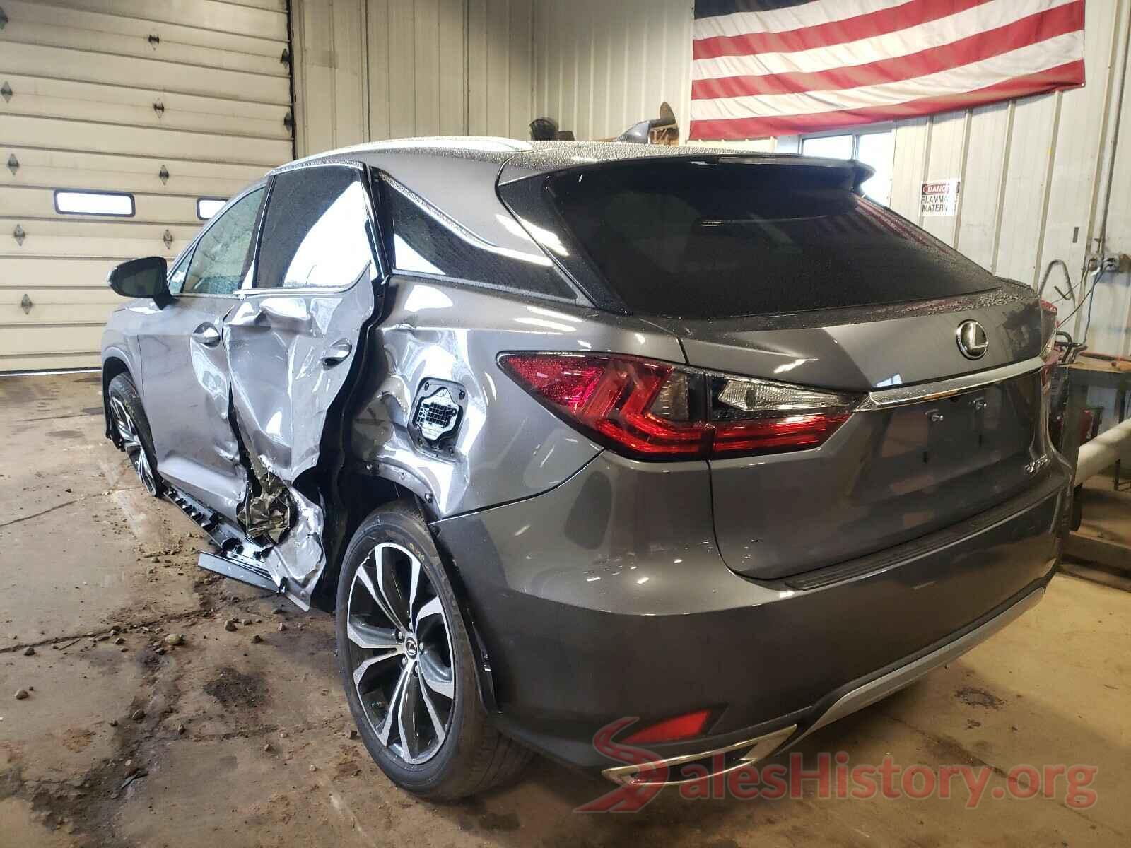 2T2HZMDAXLC255182 2020 LEXUS RX350