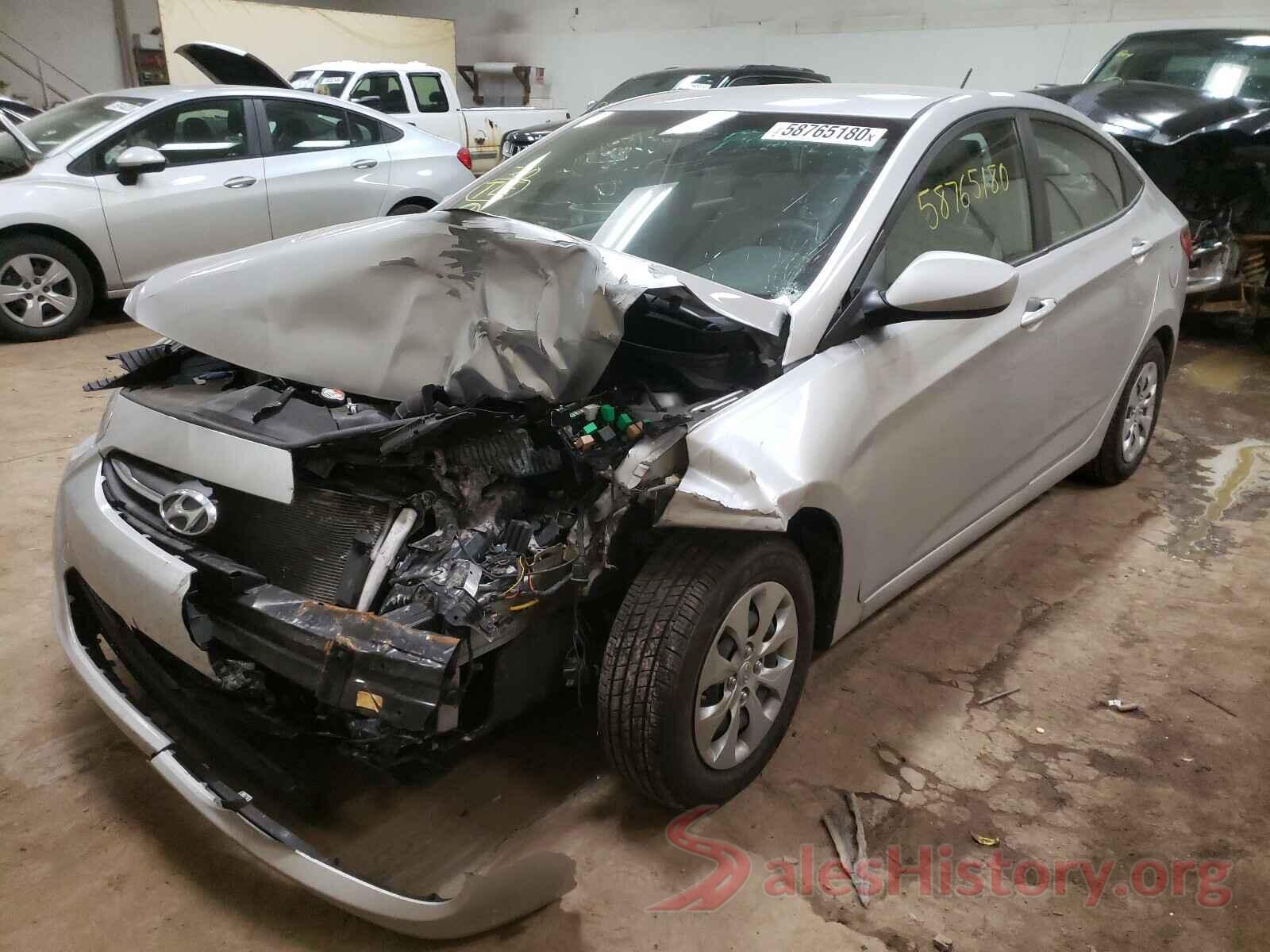 KMHCT4AEXHU287613 2017 HYUNDAI ACCENT