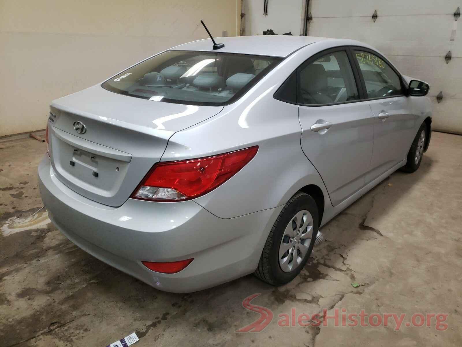 KMHCT4AEXHU287613 2017 HYUNDAI ACCENT