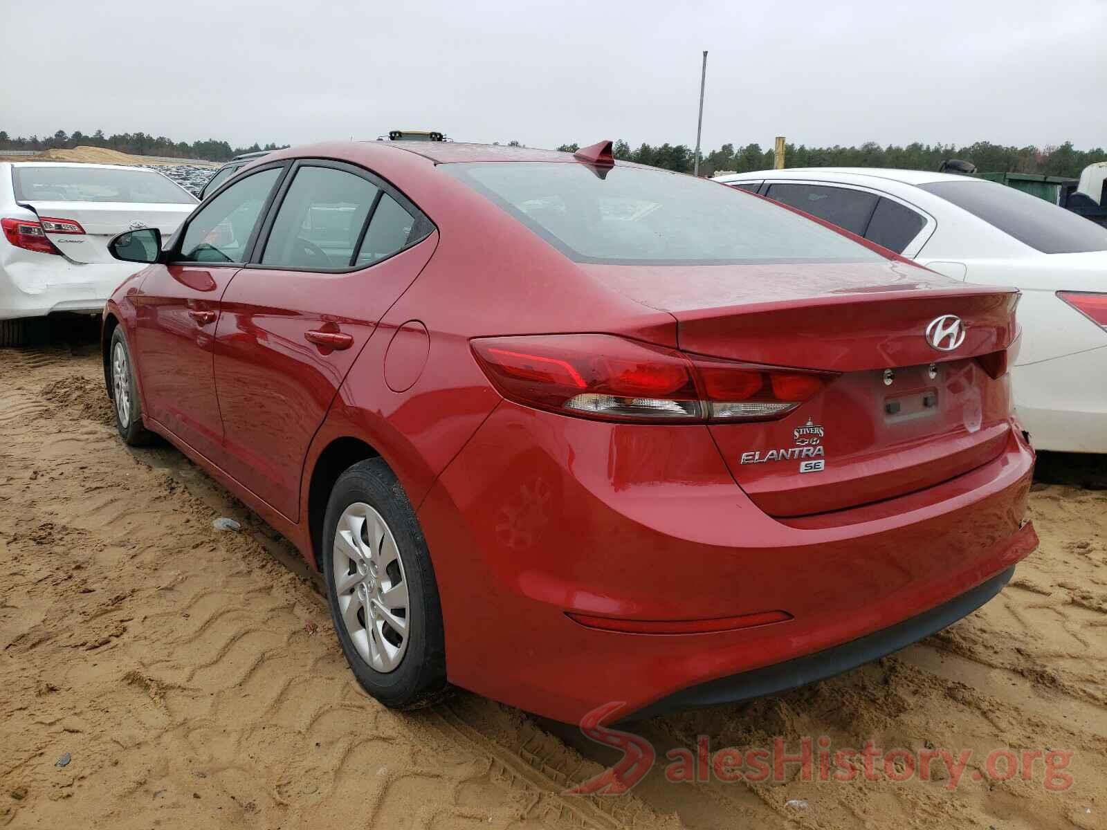 5NPD74LF7HH069996 2017 HYUNDAI ELANTRA