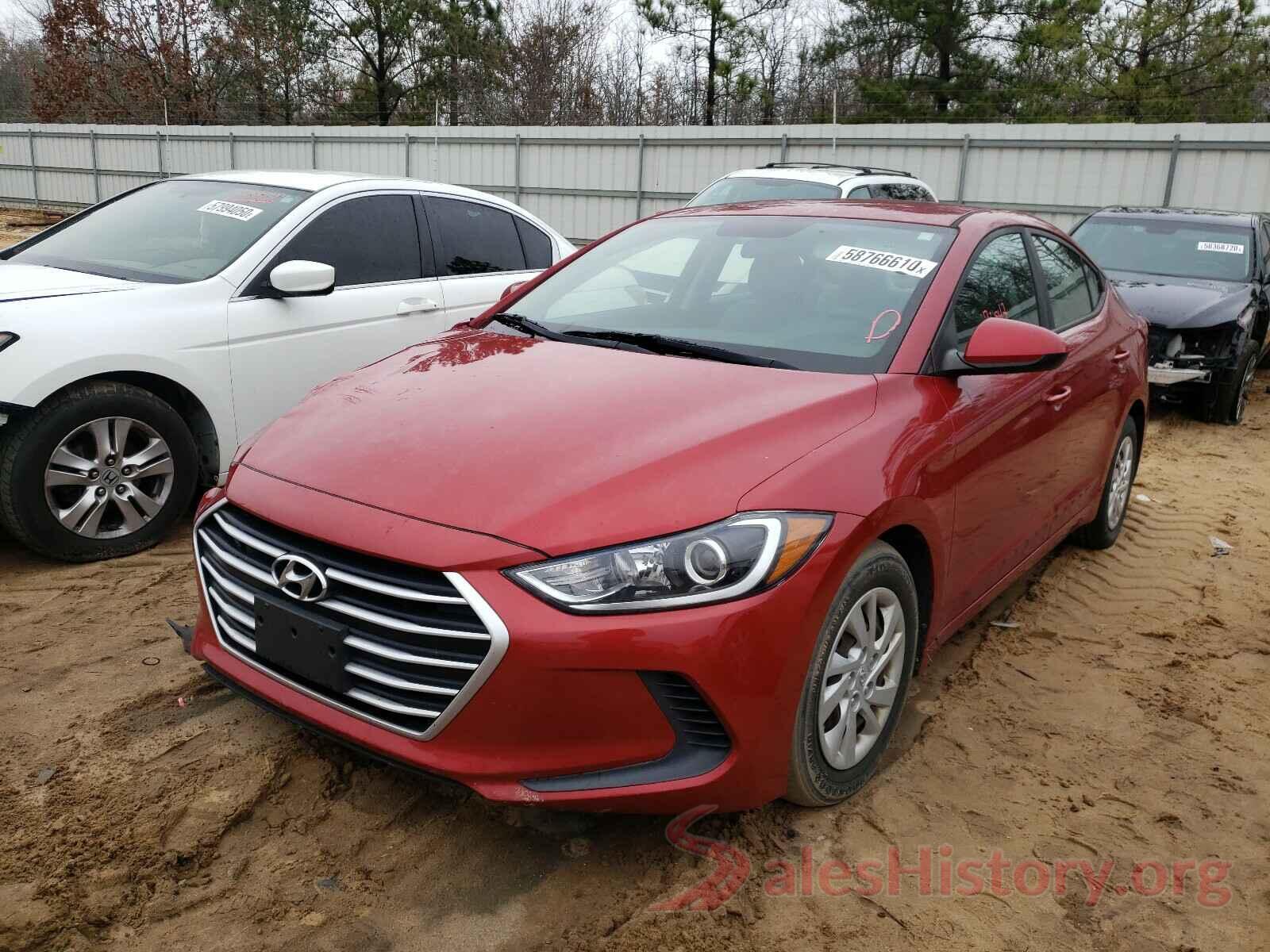 5NPD74LF7HH069996 2017 HYUNDAI ELANTRA