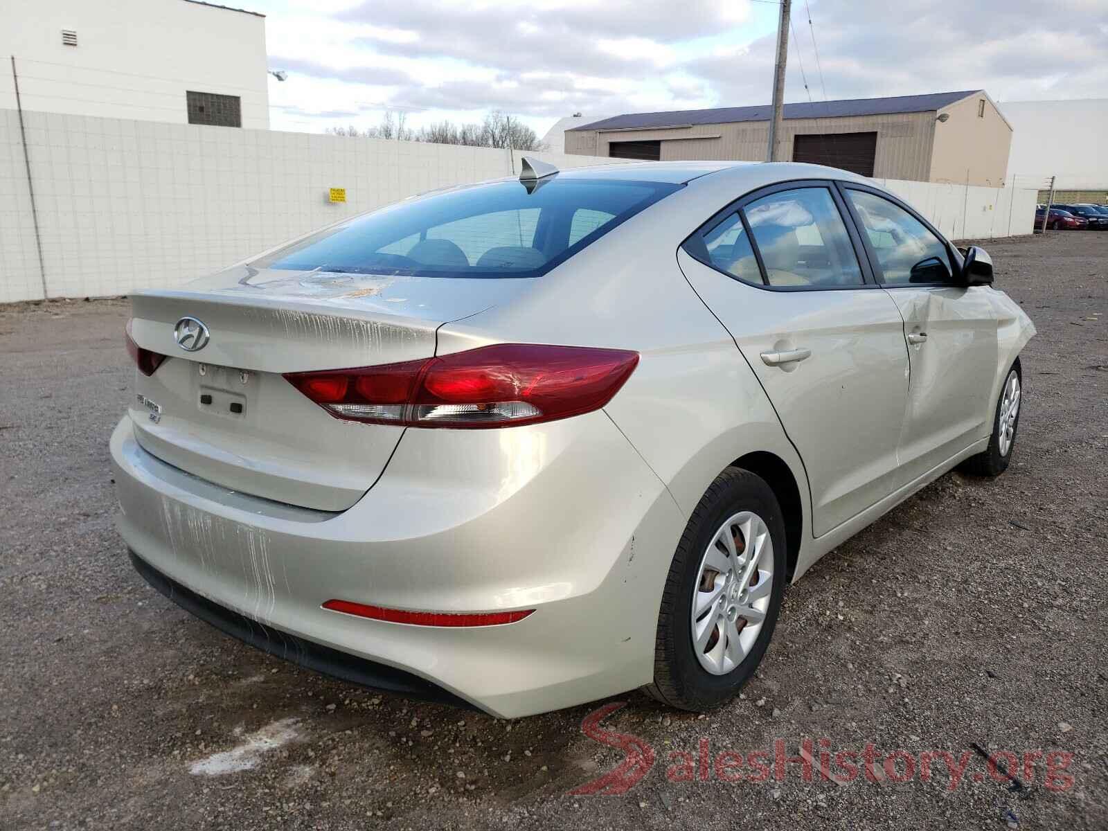 5NPD74LF7HH163747 2017 HYUNDAI ELANTRA