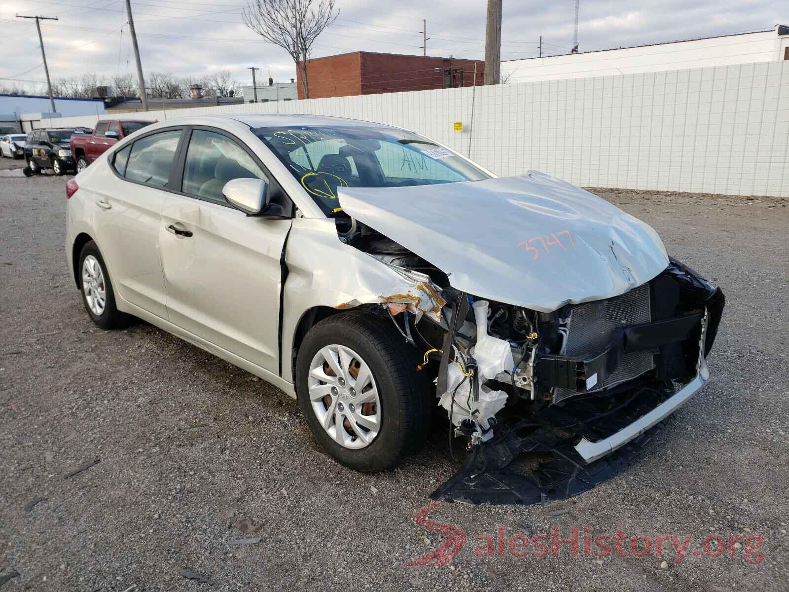 5NPD74LF7HH163747 2017 HYUNDAI ELANTRA