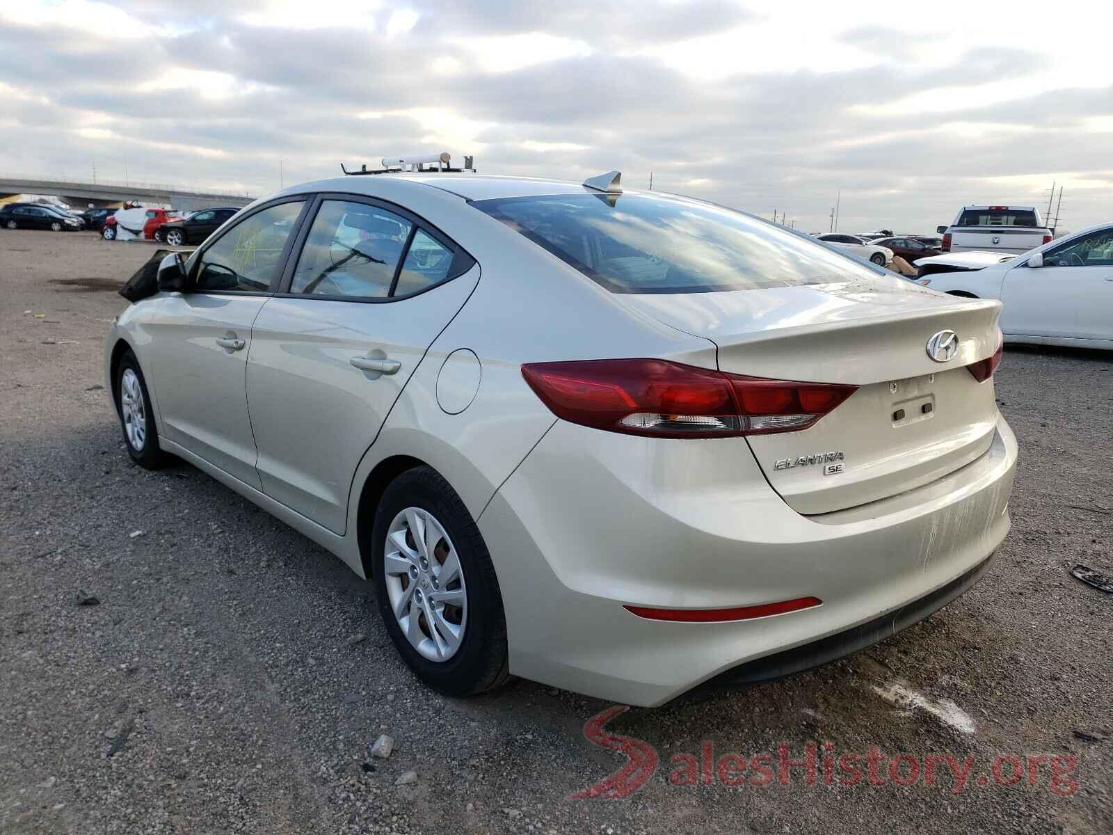 5NPD74LF7HH163747 2017 HYUNDAI ELANTRA