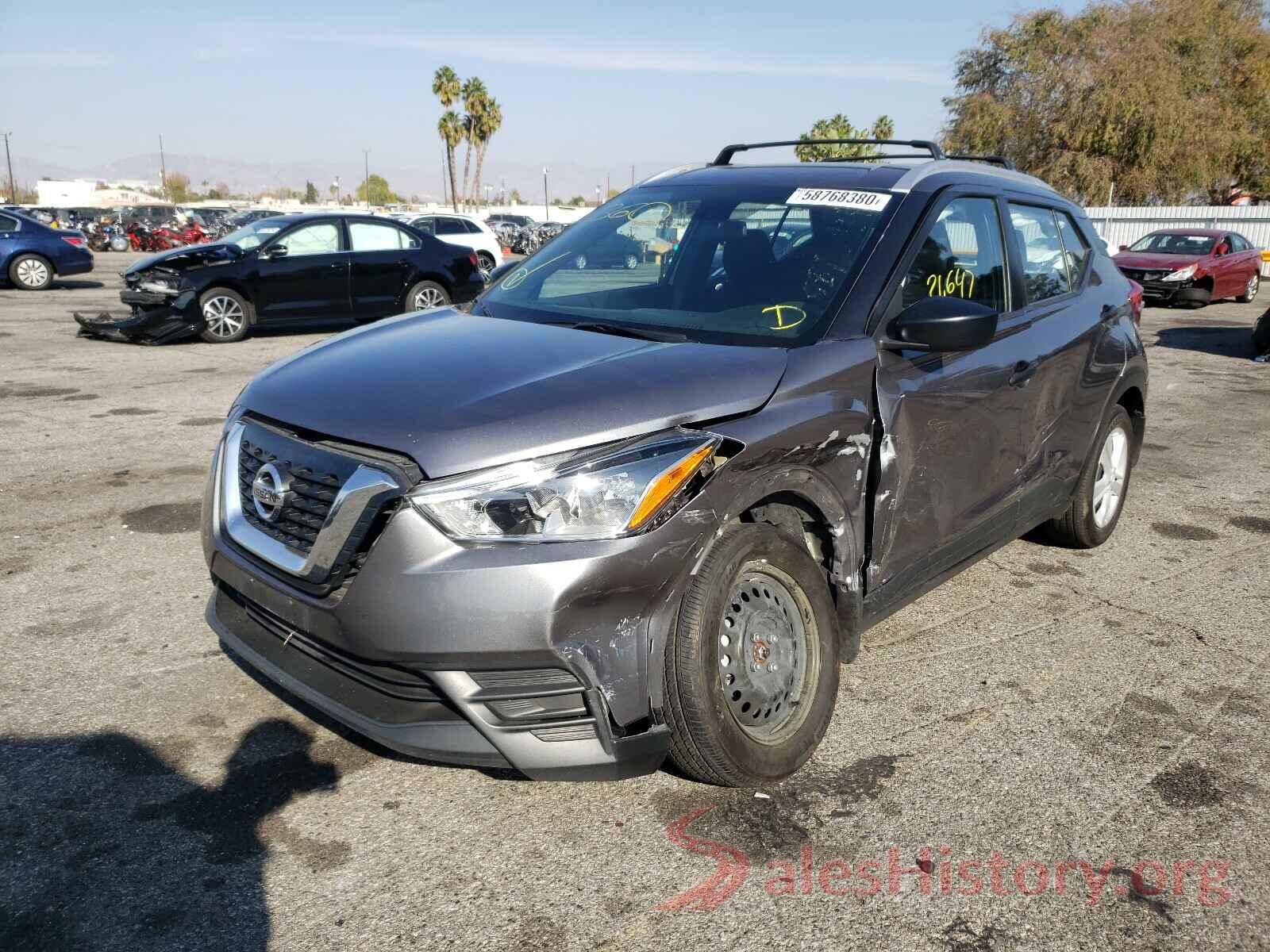 3N1CP5CUXKL506822 2019 NISSAN KICKS