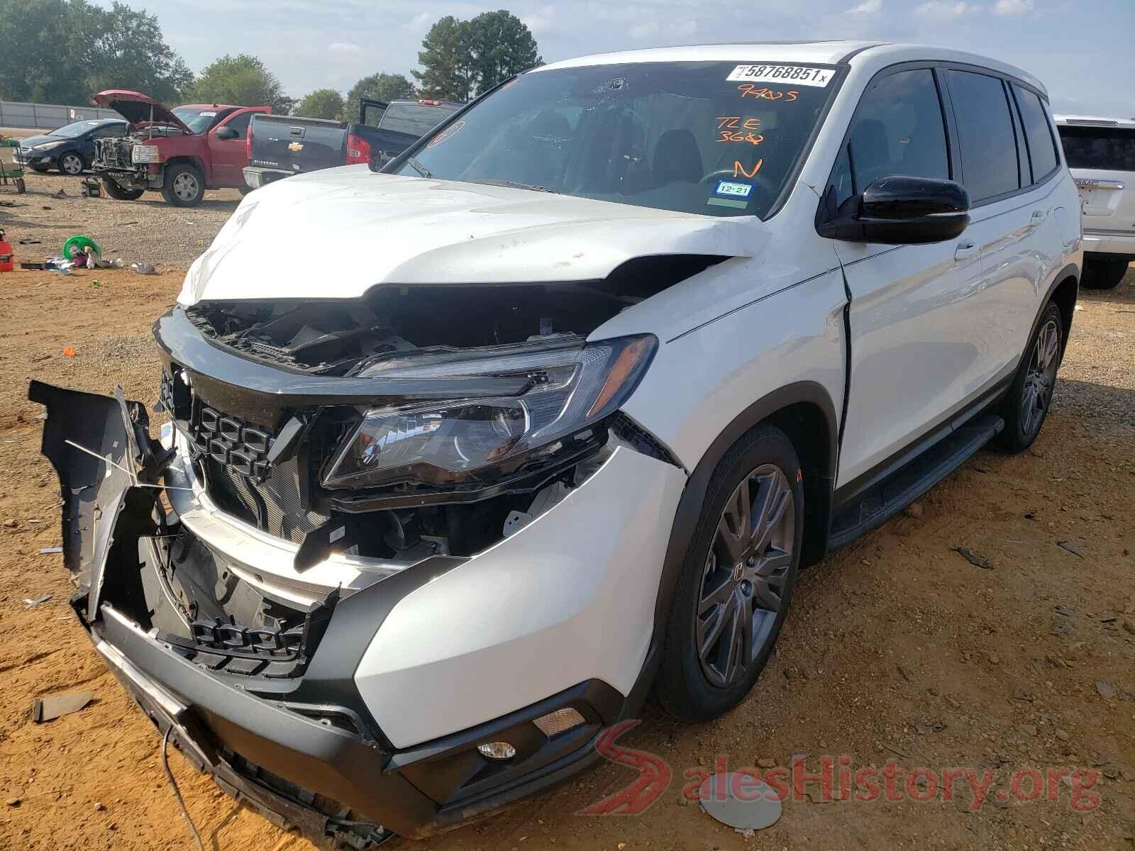 5FNYF7H55KB009405 2019 HONDA PASSPORT