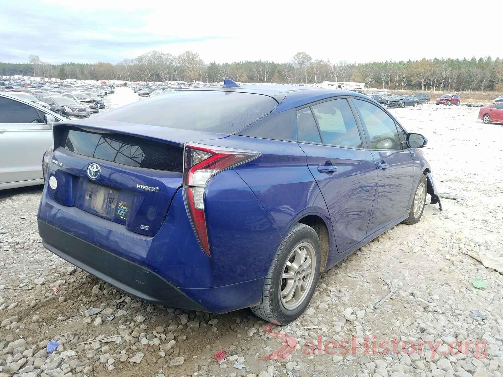 JTDKARFU0G3517456 2016 TOYOTA PRIUS