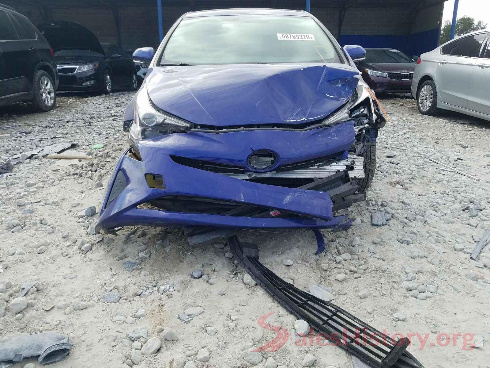 JTDKARFU0G3517456 2016 TOYOTA PRIUS