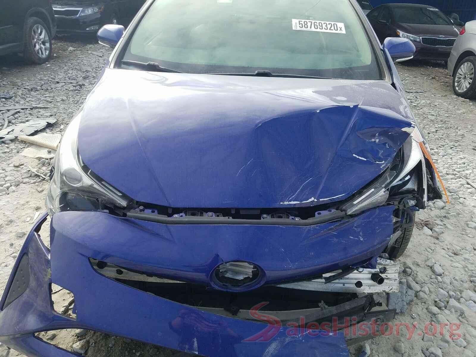 JTDKARFU0G3517456 2016 TOYOTA PRIUS