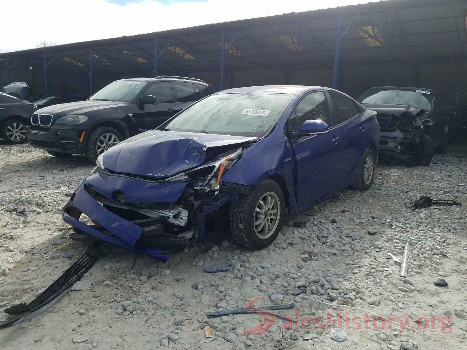 JTDKARFU0G3517456 2016 TOYOTA PRIUS