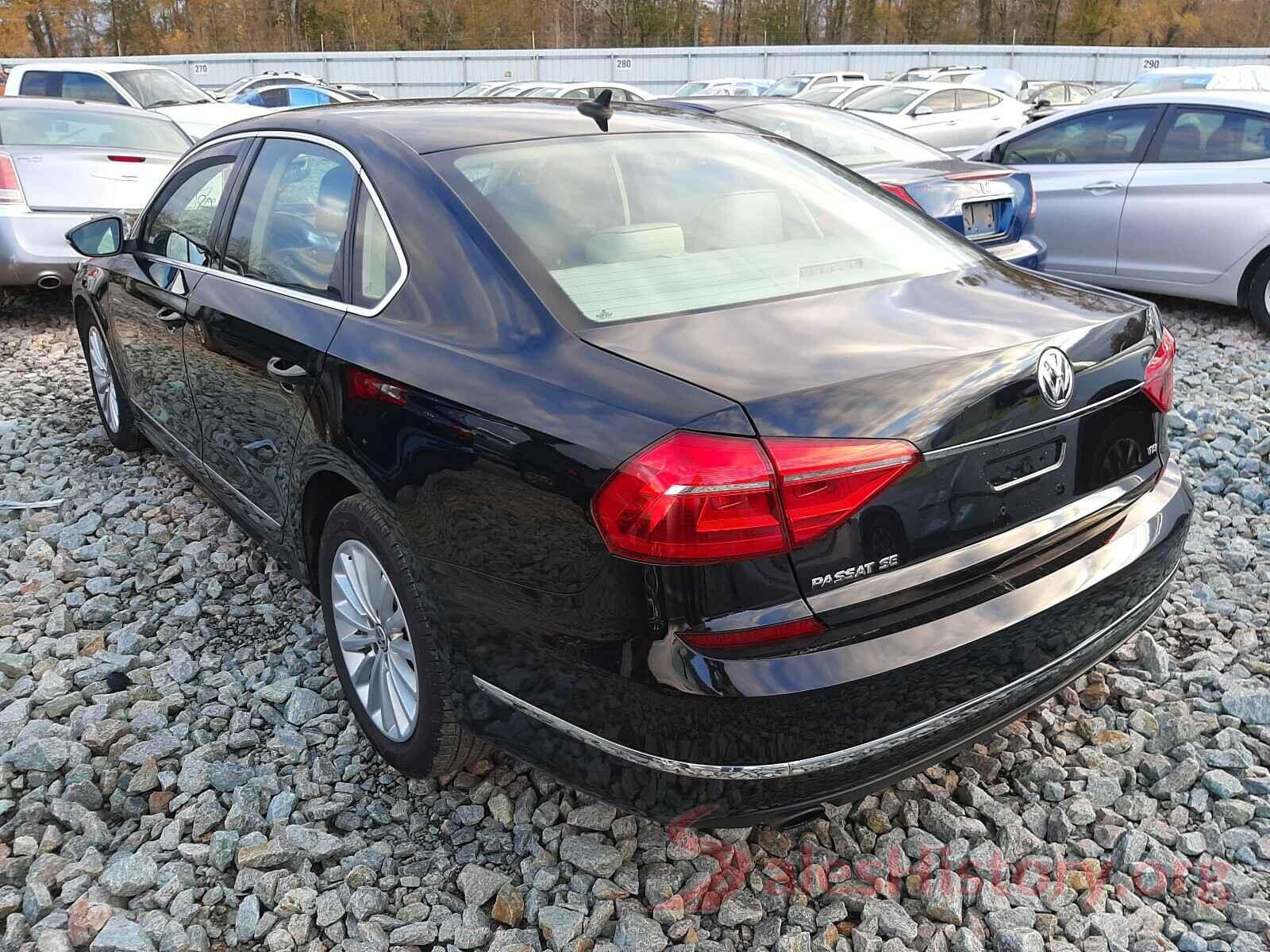 1VWBS7A37GC010292 2016 VOLKSWAGEN PASSAT