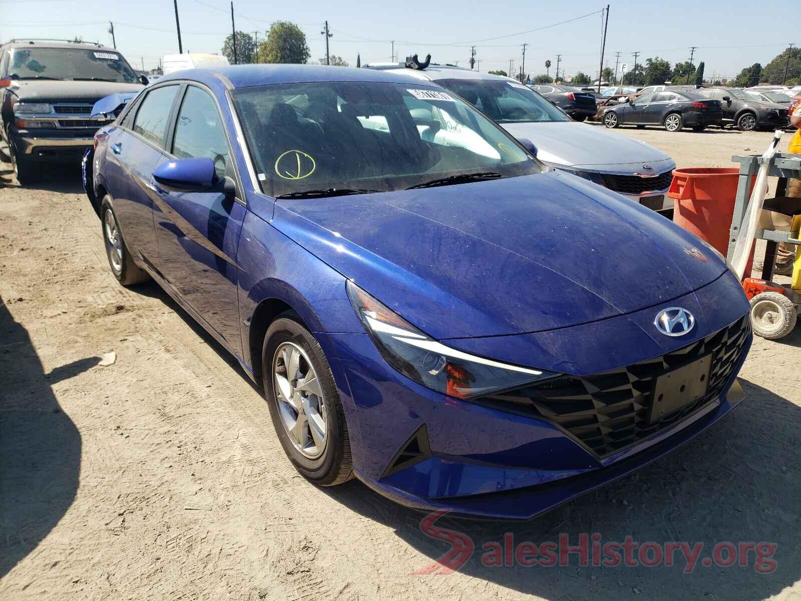 5NPLL4AG4MH037651 2021 HYUNDAI ELANTRA