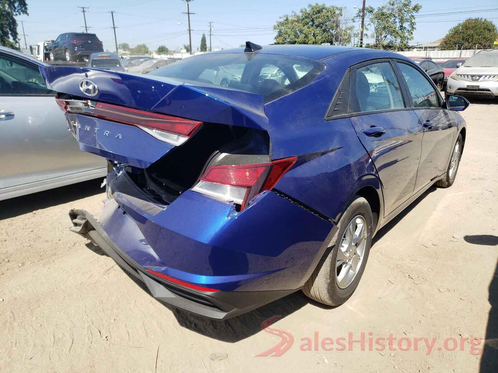 5NPLL4AG4MH037651 2021 HYUNDAI ELANTRA