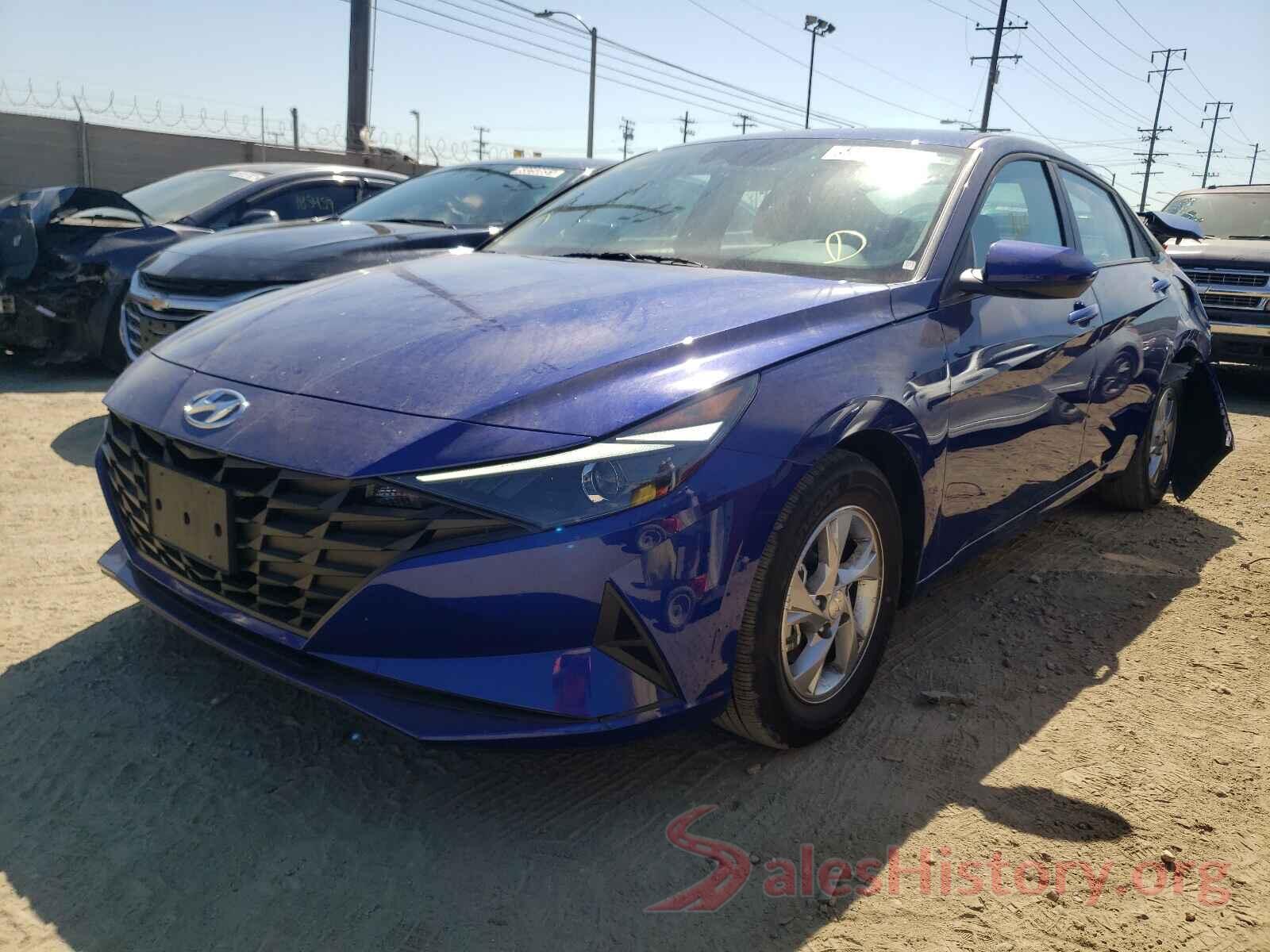 5NPLL4AG4MH037651 2021 HYUNDAI ELANTRA