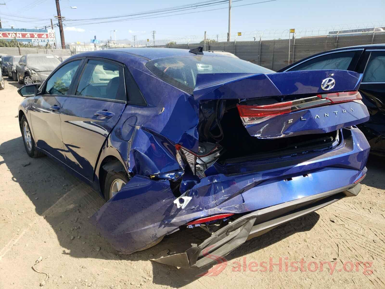 5NPLL4AG4MH037651 2021 HYUNDAI ELANTRA