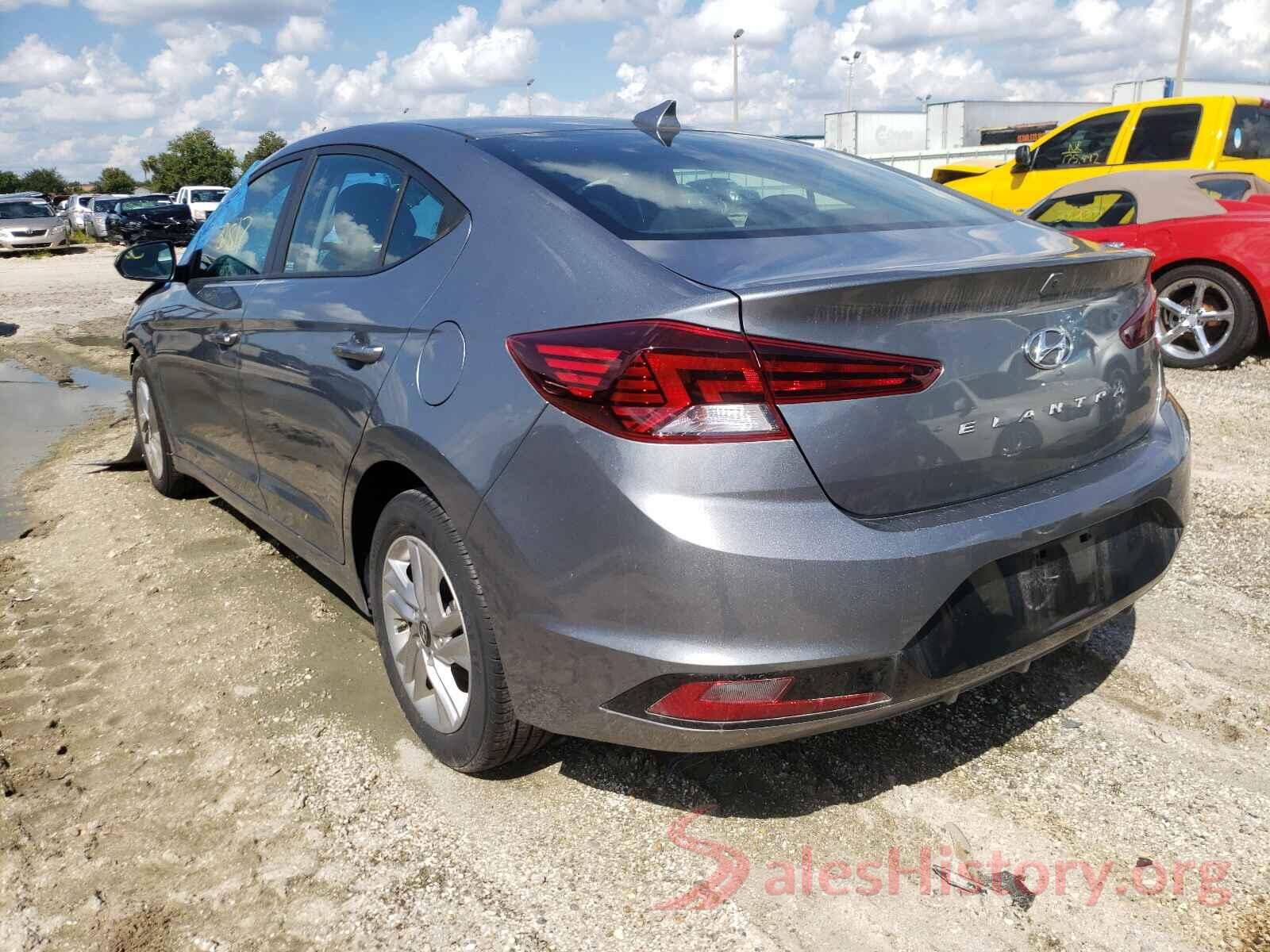 KMHD84LFXKU781702 2019 HYUNDAI ELANTRA