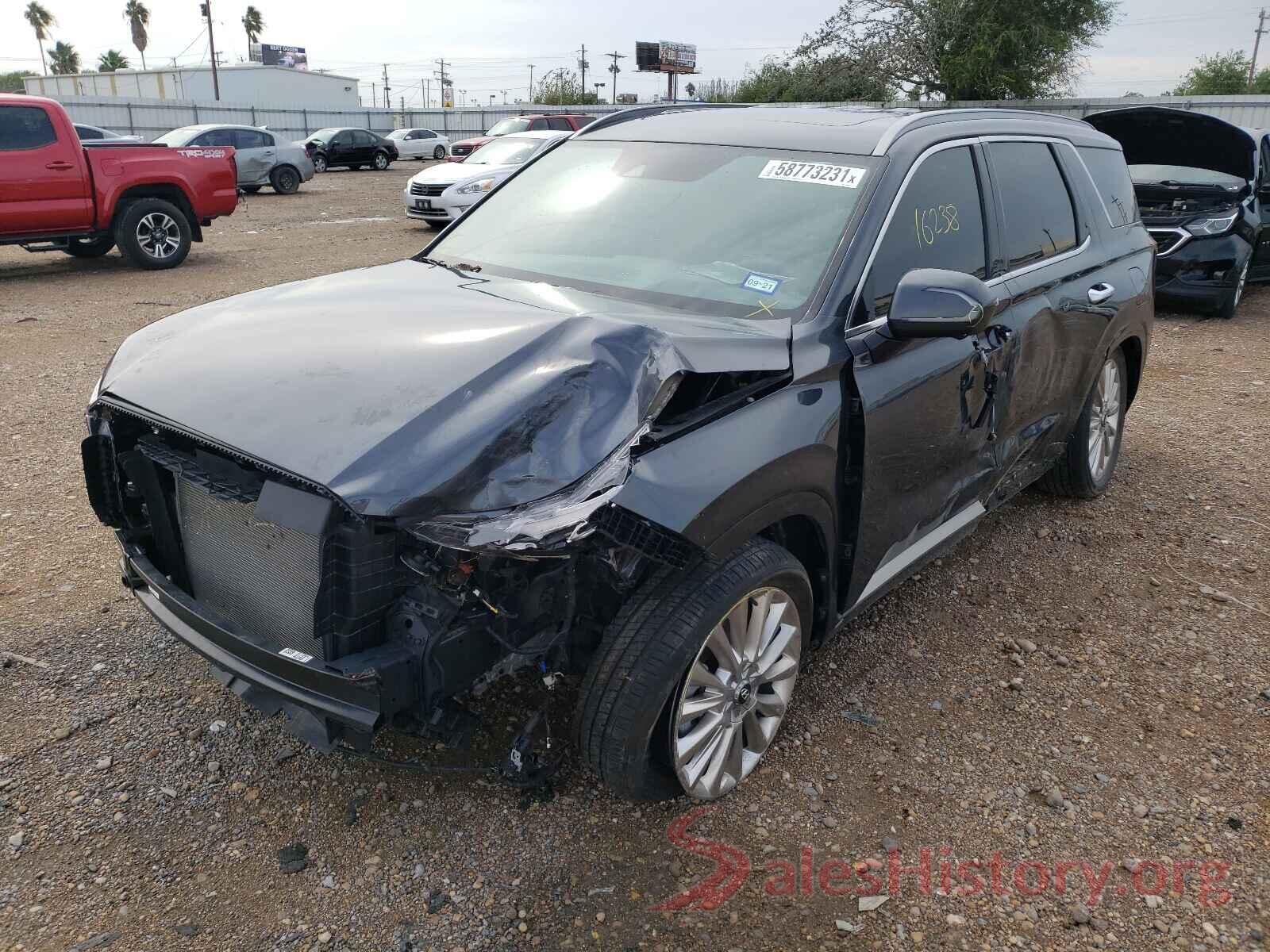 KM8R54HEXLU058996 2020 HYUNDAI PALISADE