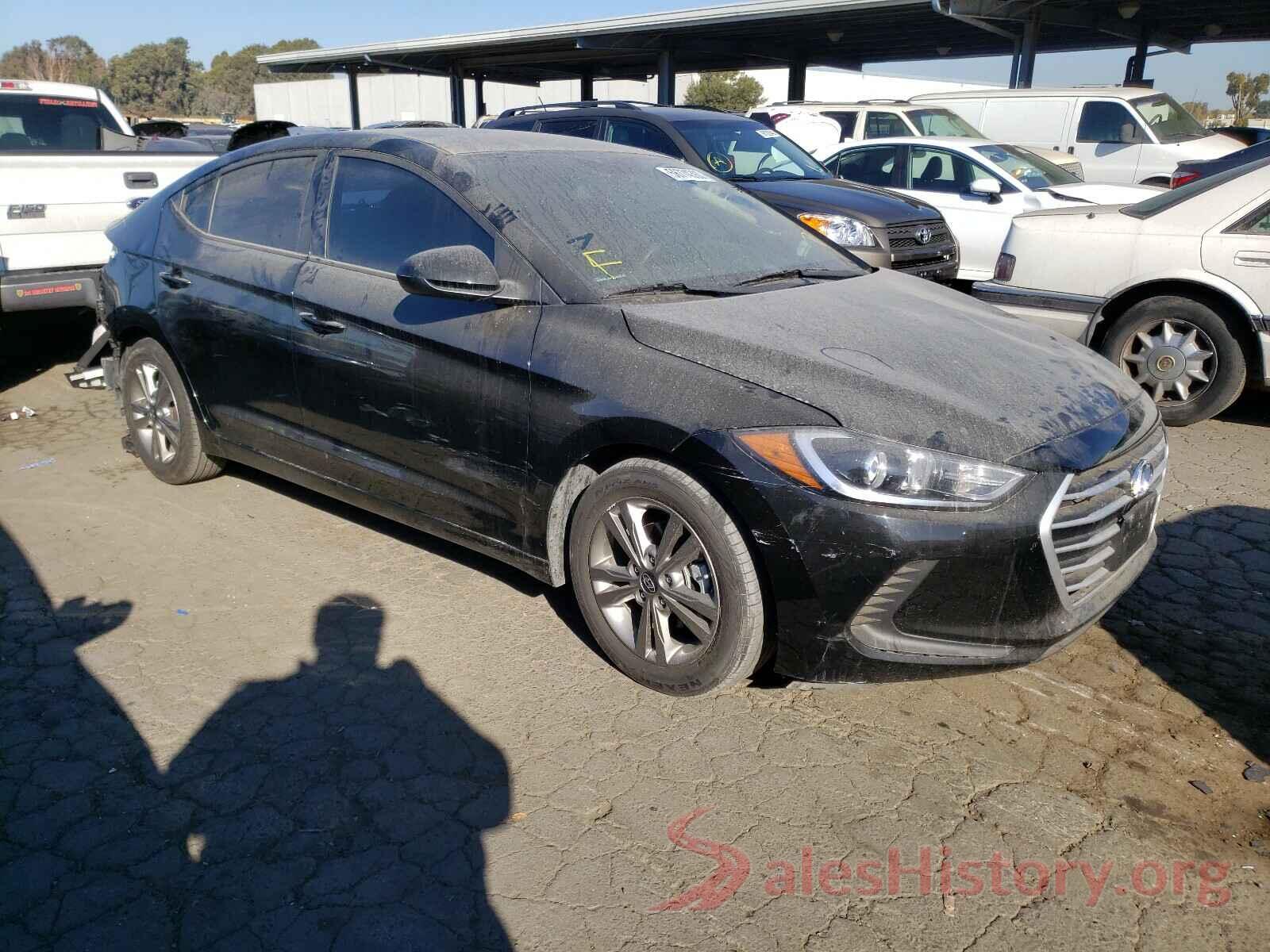 5NPD84LF8JH360350 2018 HYUNDAI ELANTRA