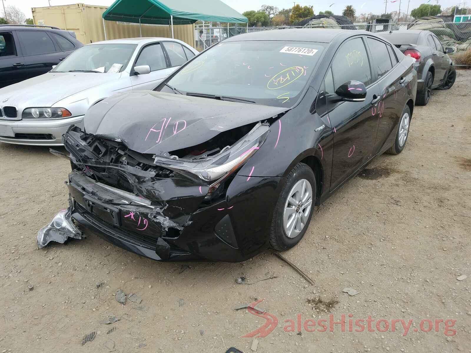 JTDKBRFU2G3021104 2016 TOYOTA PRIUS