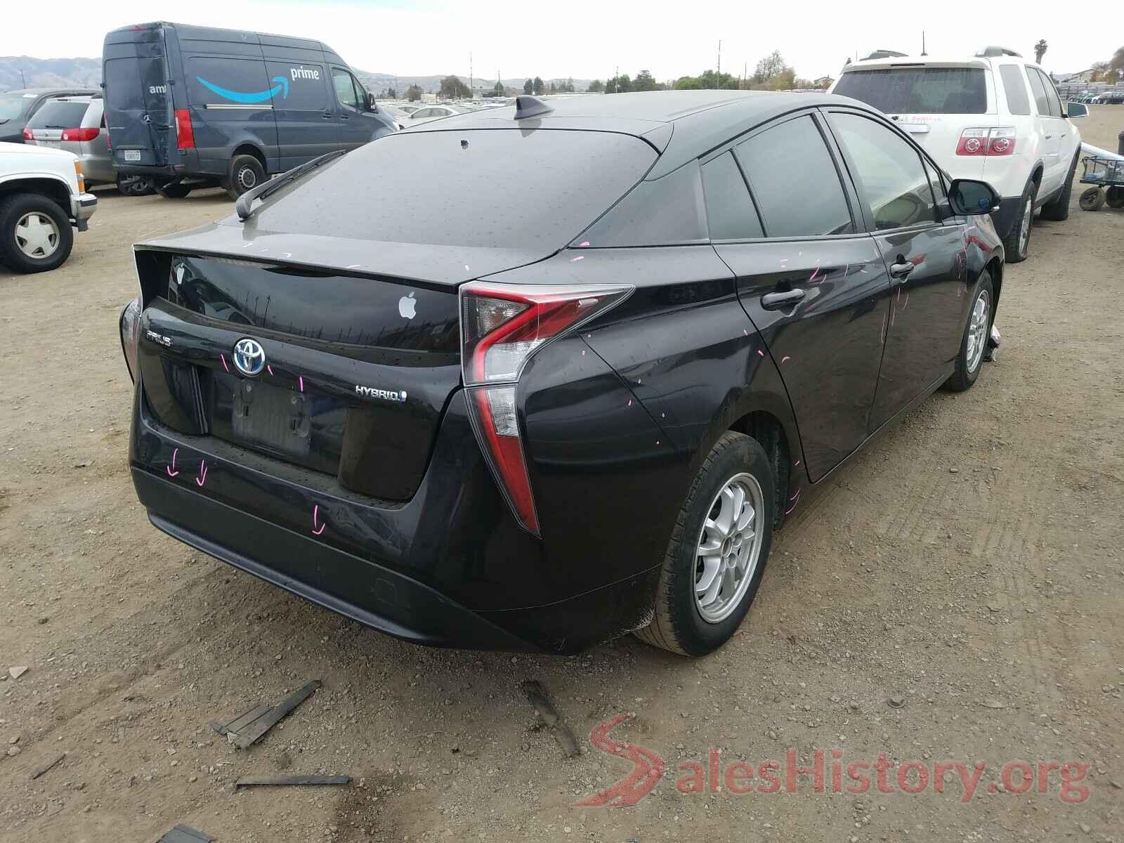 JTDKBRFU2G3021104 2016 TOYOTA PRIUS