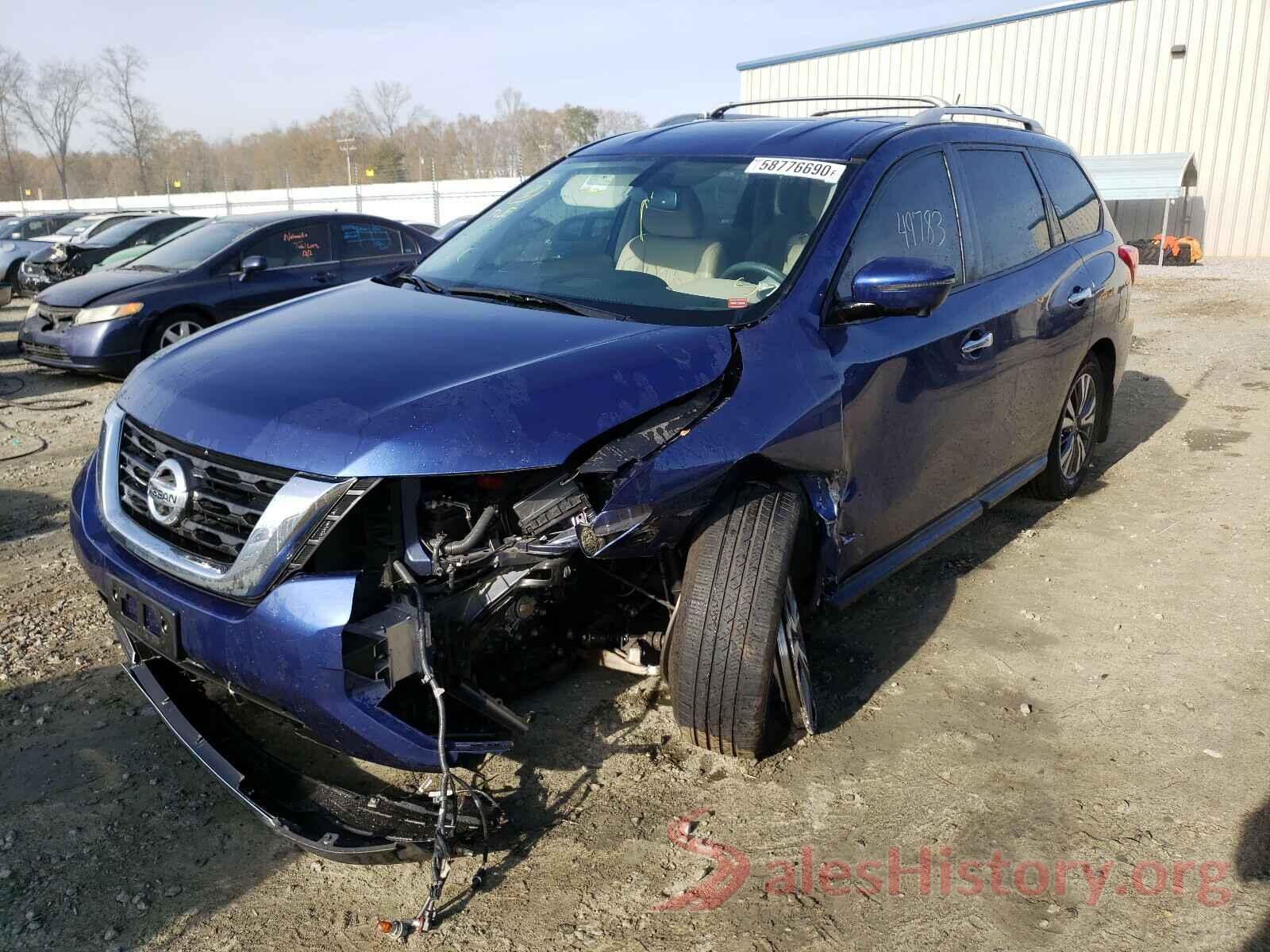 5N1DR2MN3HC673539 2017 NISSAN PATHFINDER