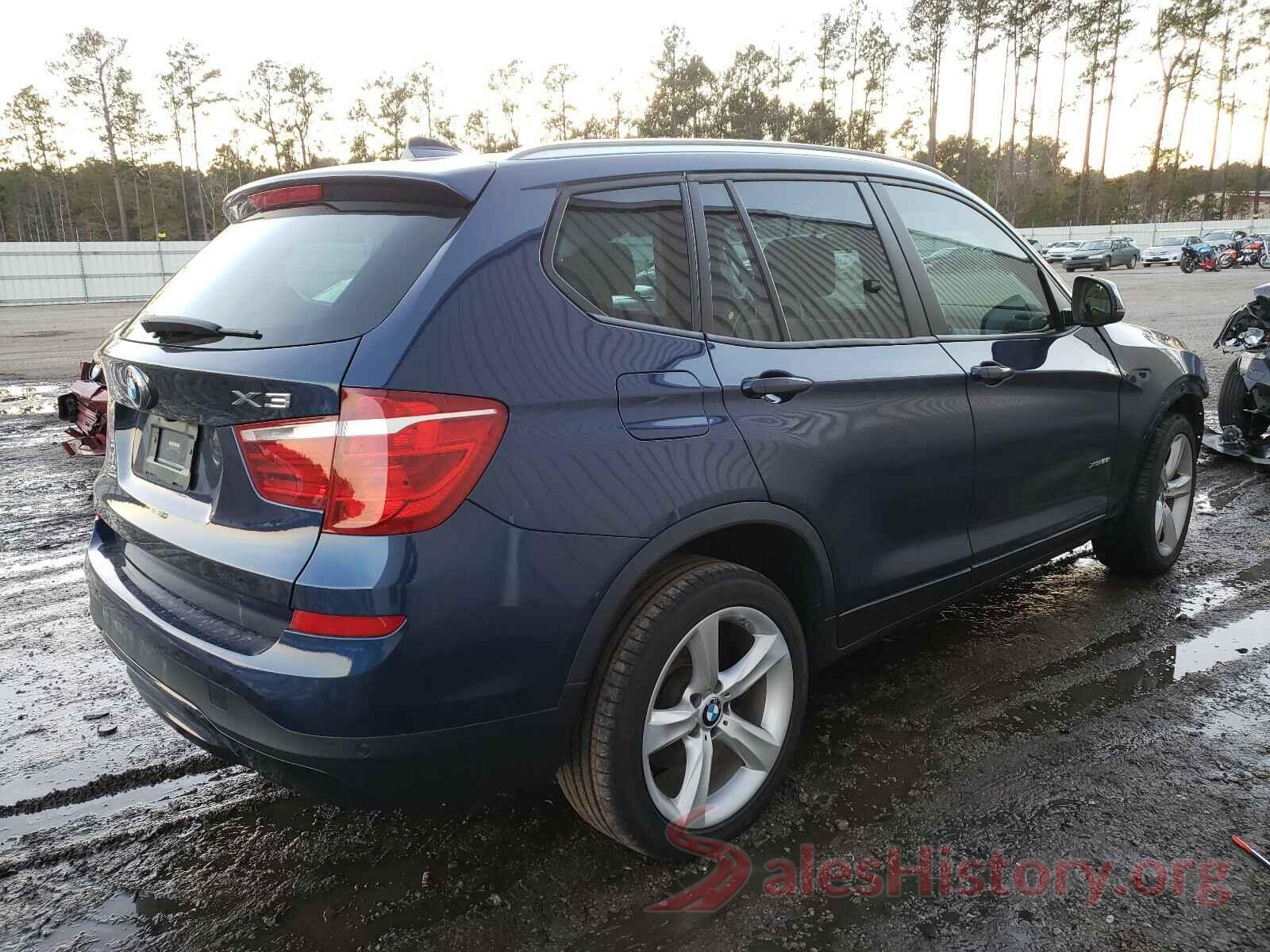 5UXWX9C52H0T11215 2017 BMW X3