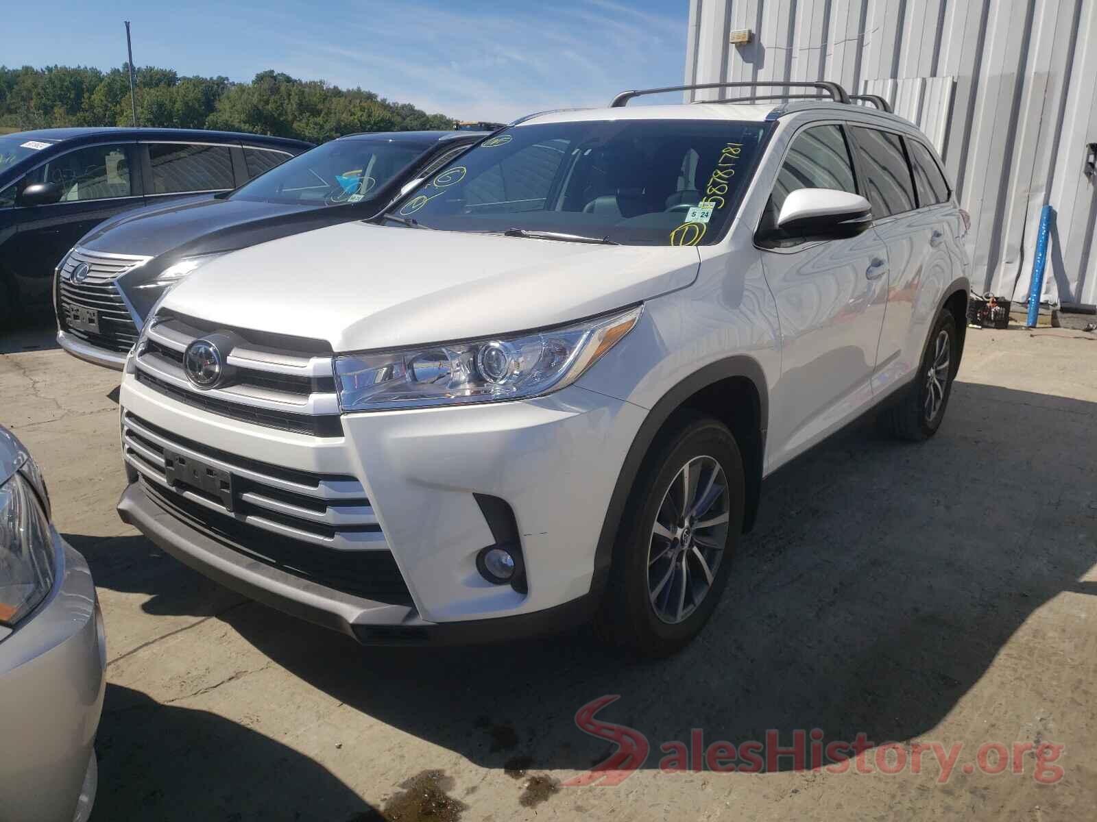 5TDJZRFH2KS597776 2019 TOYOTA HIGHLANDER