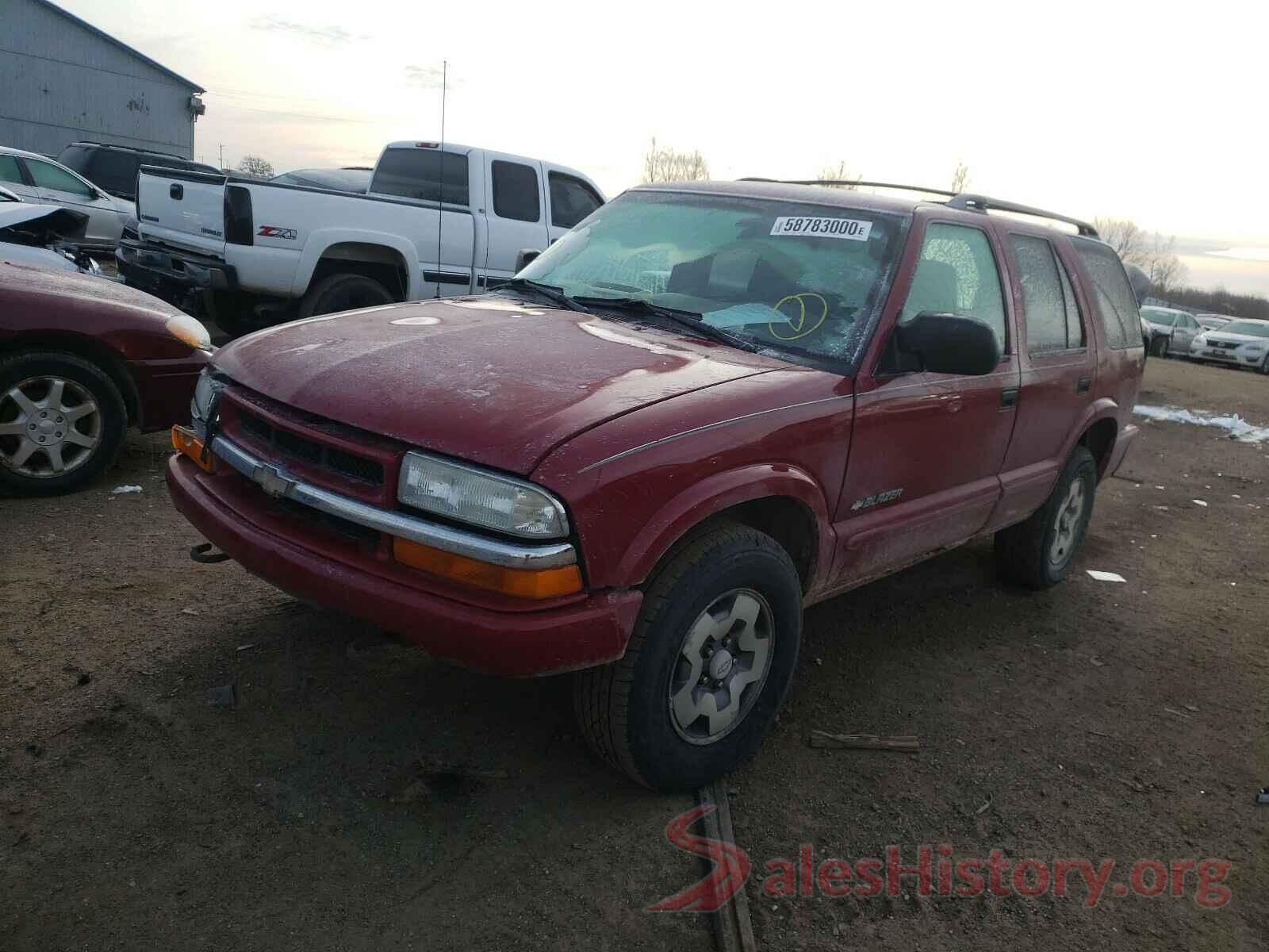 1GNDT13X43K124568 2003 CHEVROLET BLAZER