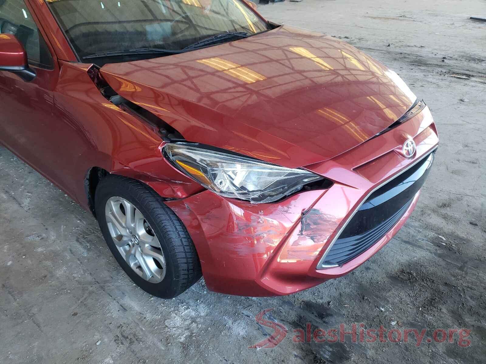 3MYDLBYVXHY187304 2017 TOYOTA YARIS