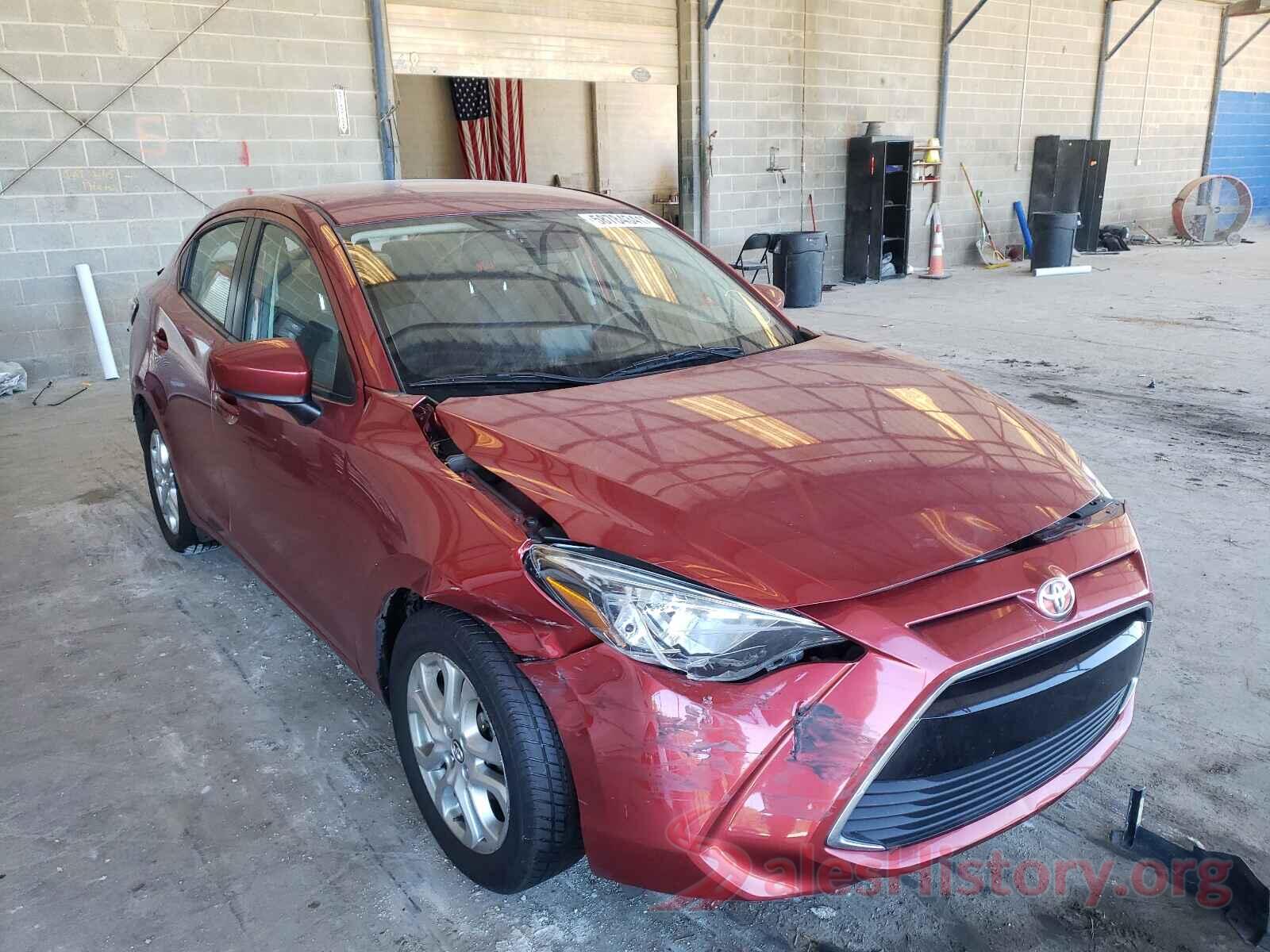 3MYDLBYVXHY187304 2017 TOYOTA YARIS