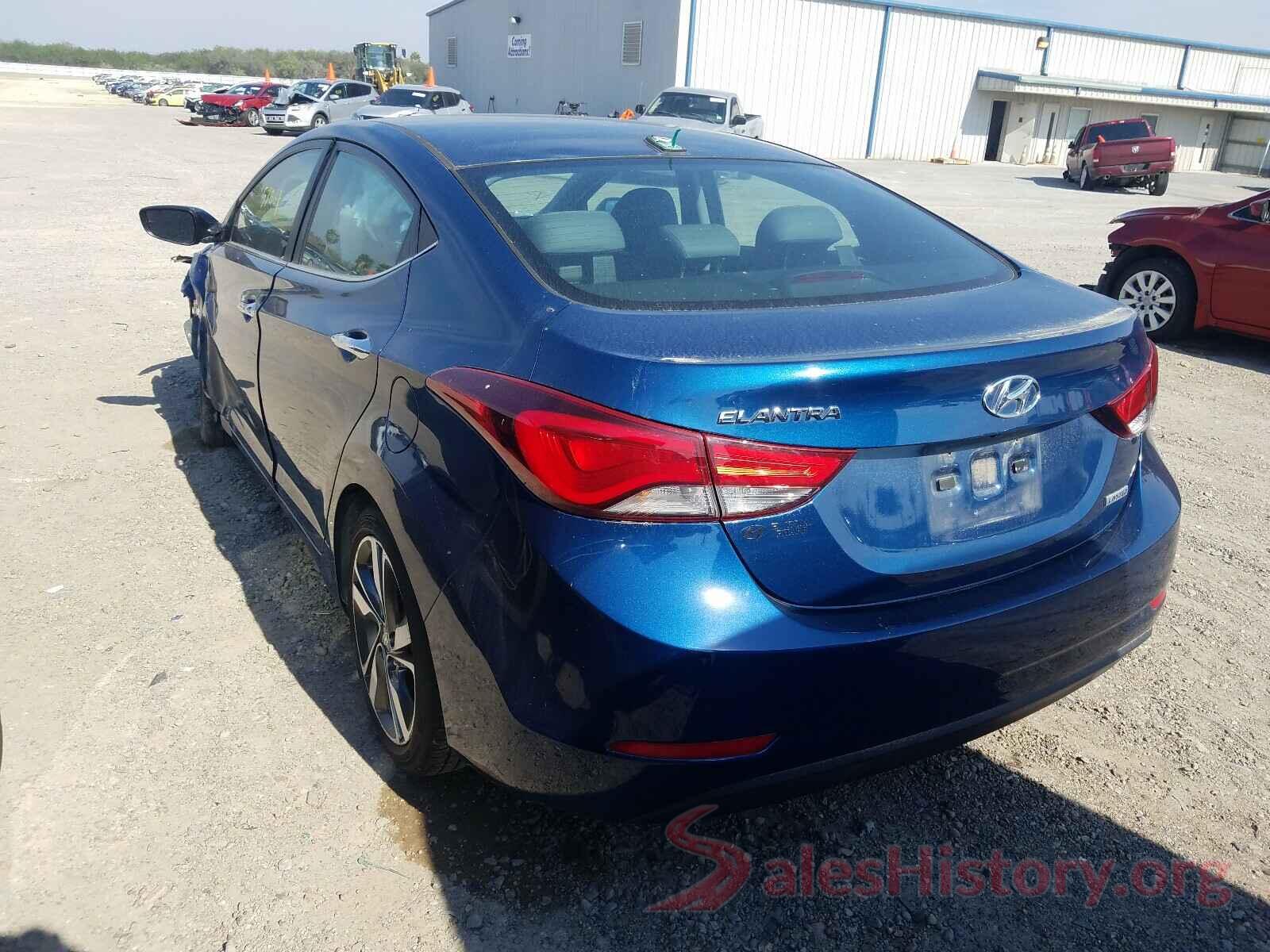 KMHDH4AE8GU569978 2016 HYUNDAI ELANTRA