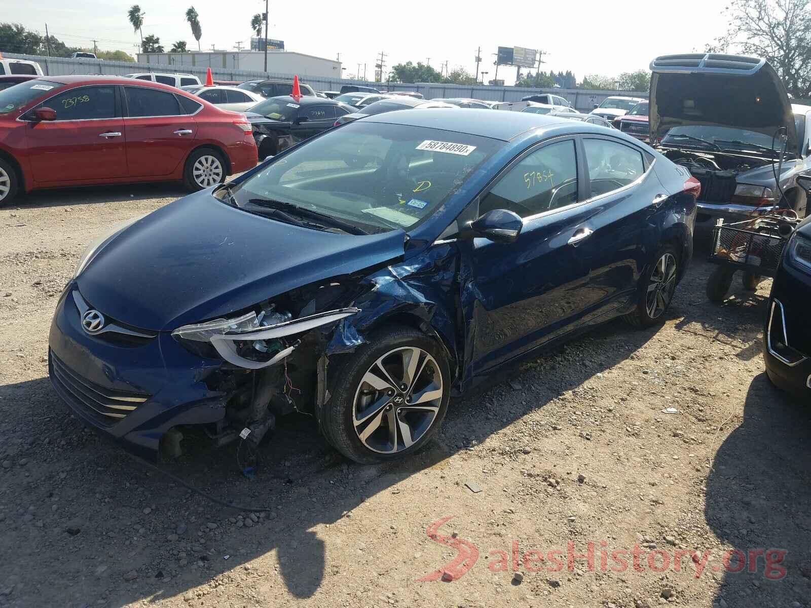 KMHDH4AE8GU569978 2016 HYUNDAI ELANTRA