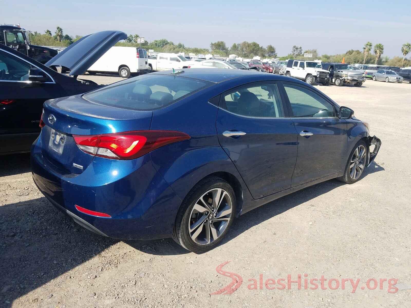 KMHDH4AE8GU569978 2016 HYUNDAI ELANTRA