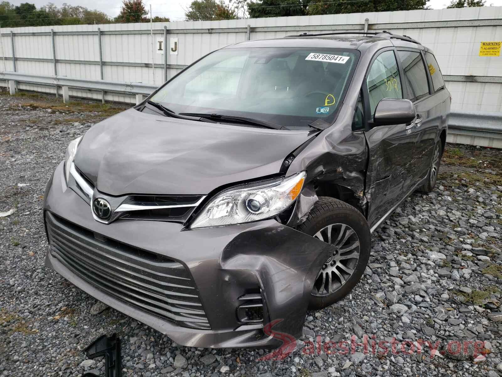 5TDYZ3DCXLS024578 2020 TOYOTA SIENNA