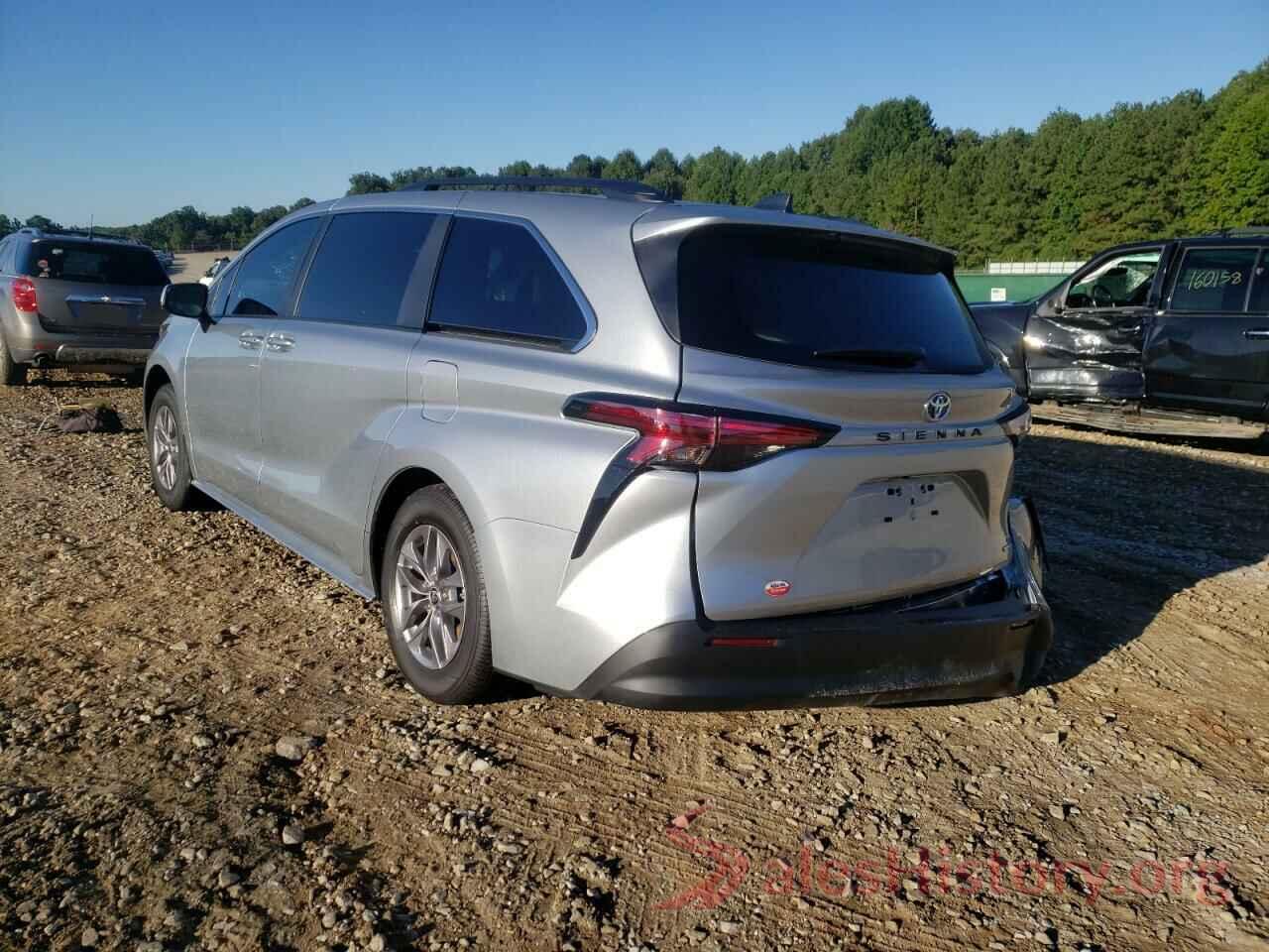 5TDBRKEC2NS125146 2022 TOYOTA SIENNA