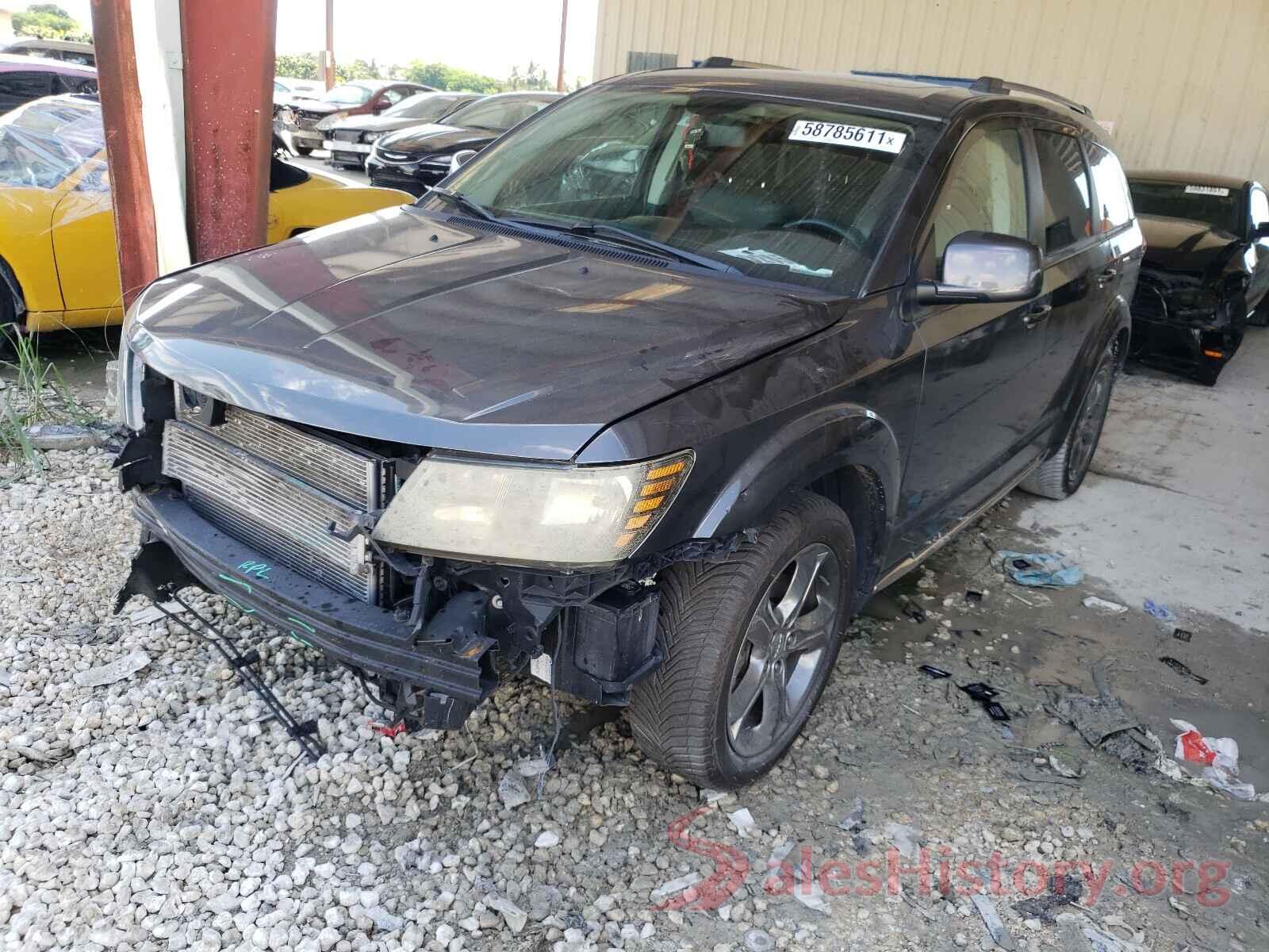 3C4PDCGB1HT505166 2017 DODGE JOURNEY