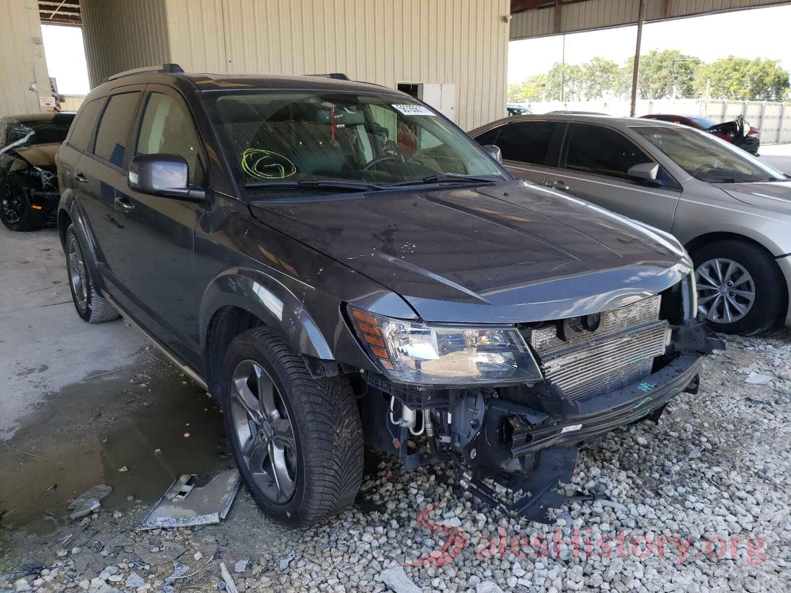 3C4PDCGB1HT505166 2017 DODGE JOURNEY