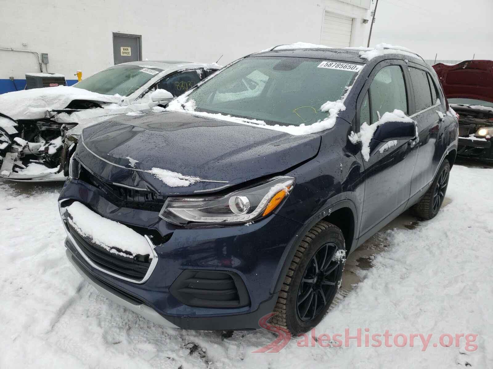 3GNCJPSB2KL308608 2019 CHEVROLET TRAX