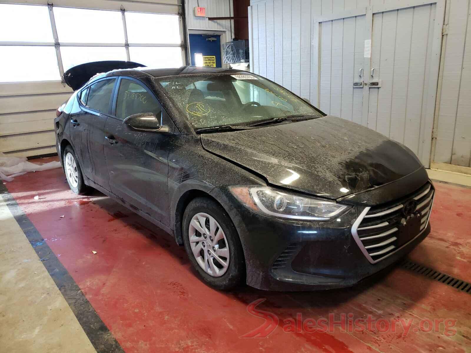 KMHD74LF0HU423651 2017 HYUNDAI ELANTRA