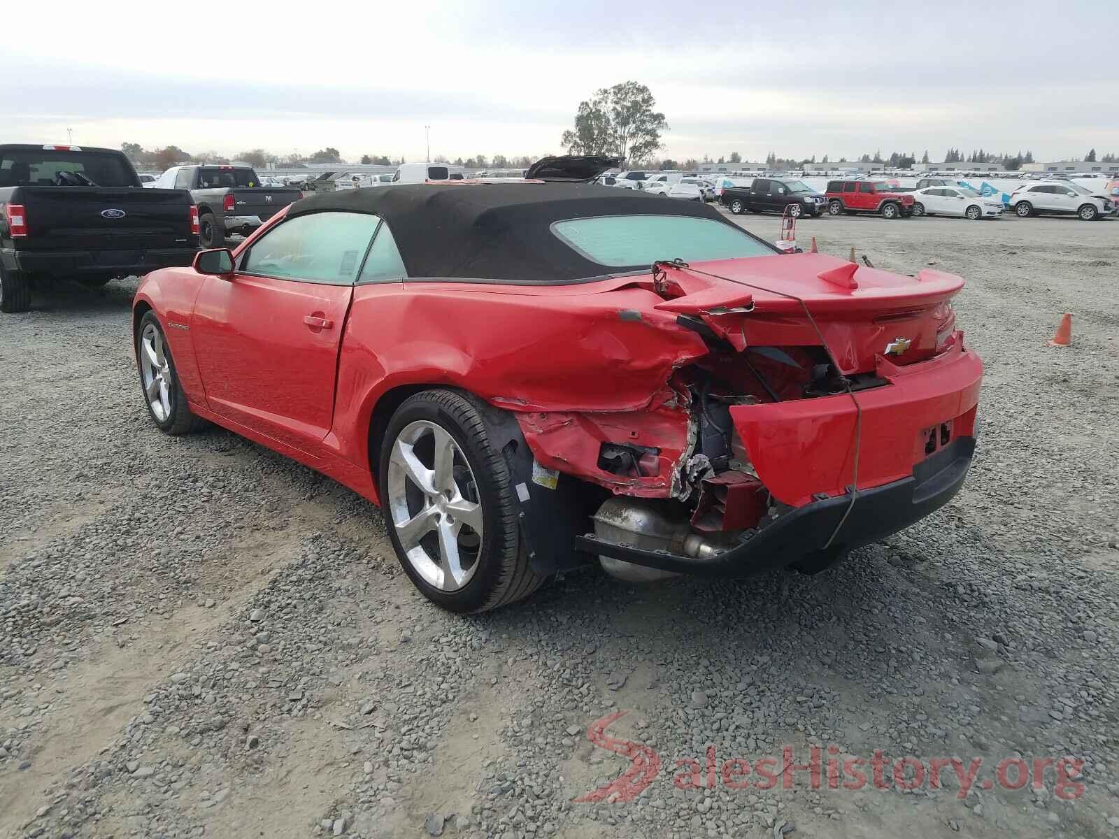 2G1FC3D33E9307787 2014 CHEVROLET CAMARO