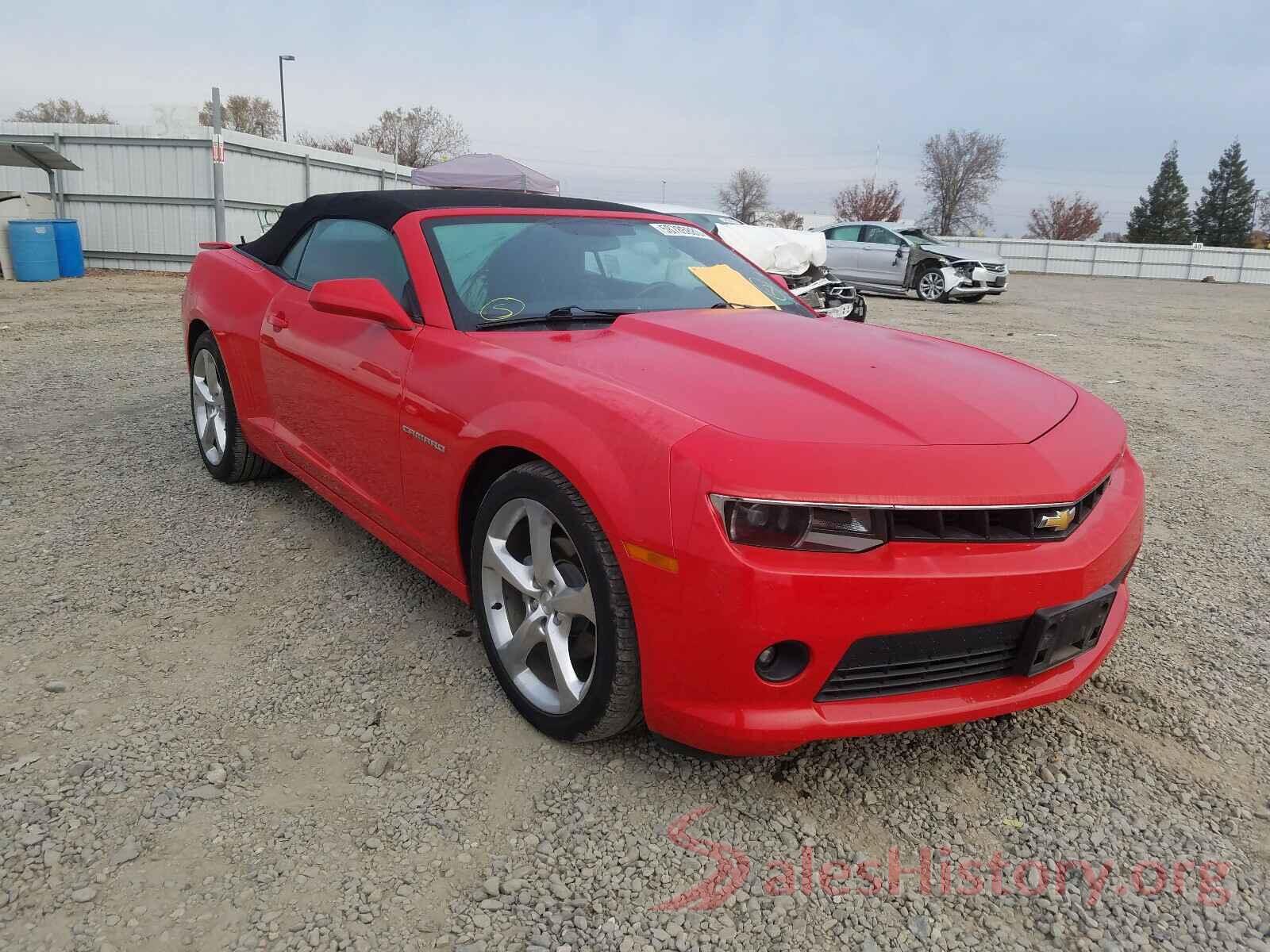 2G1FC3D33E9307787 2014 CHEVROLET CAMARO