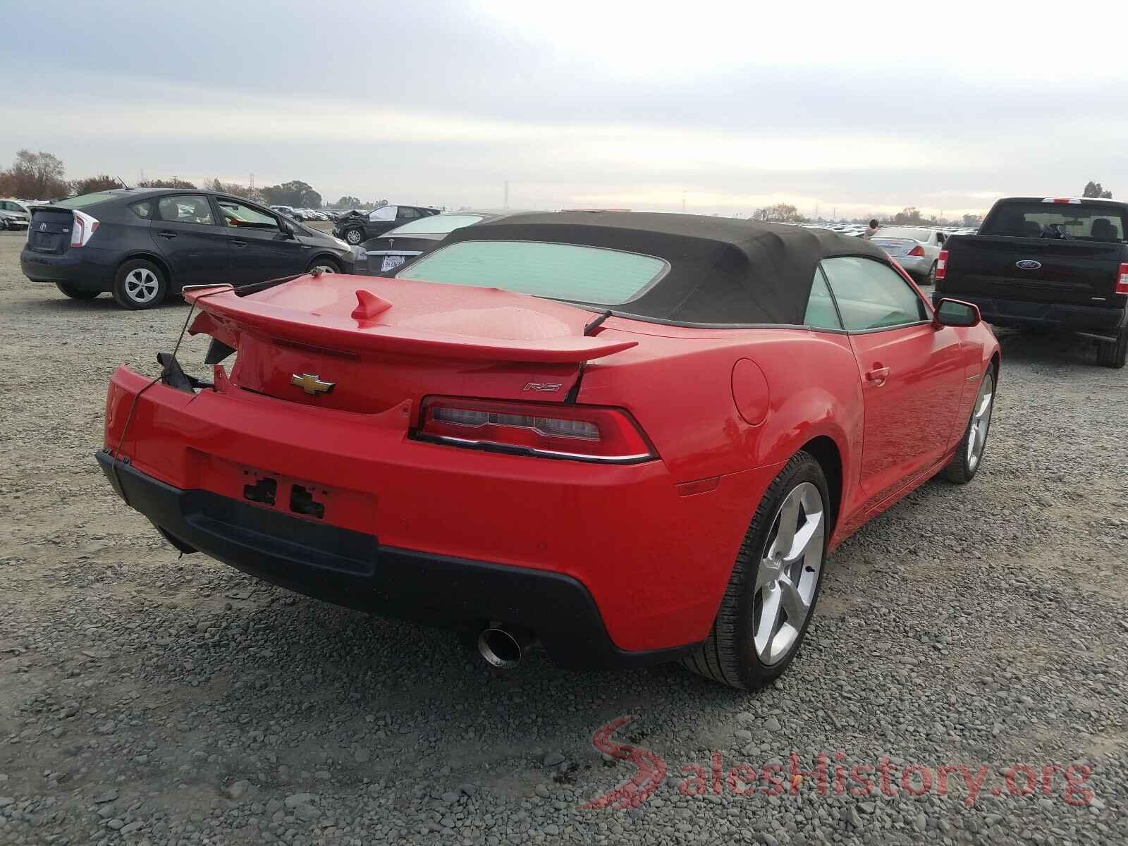 2G1FC3D33E9307787 2014 CHEVROLET CAMARO