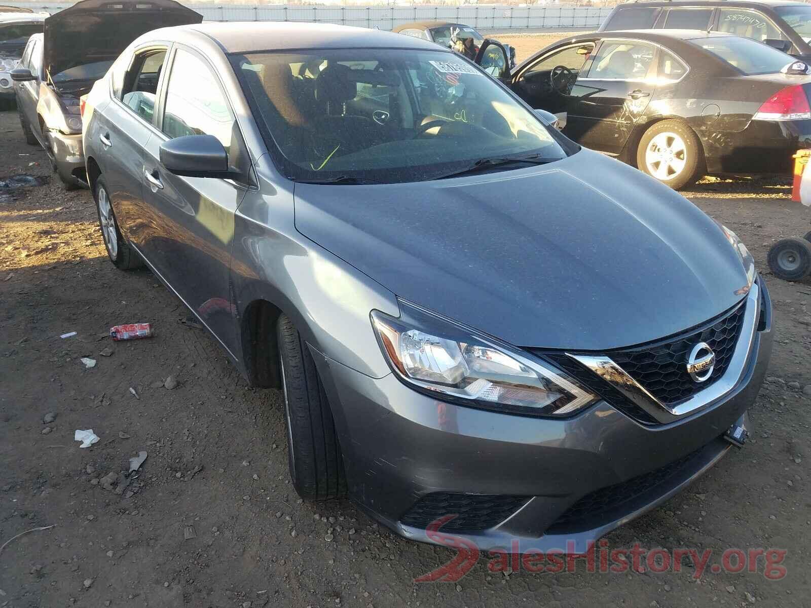 3N1AB7AP3KL616027 2019 NISSAN SENTRA