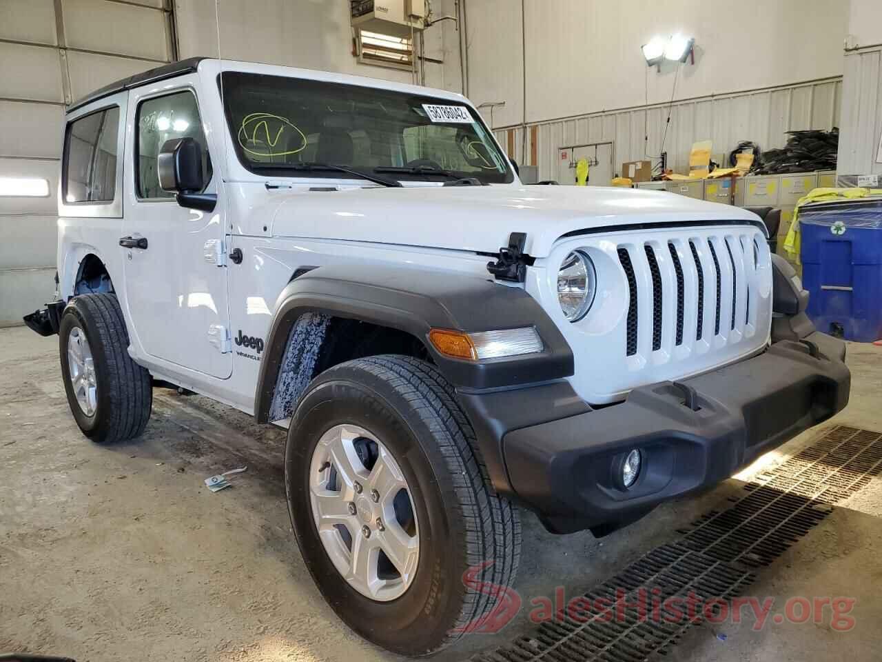 1C4GJXAG8NW173642 2022 JEEP WRANGLER