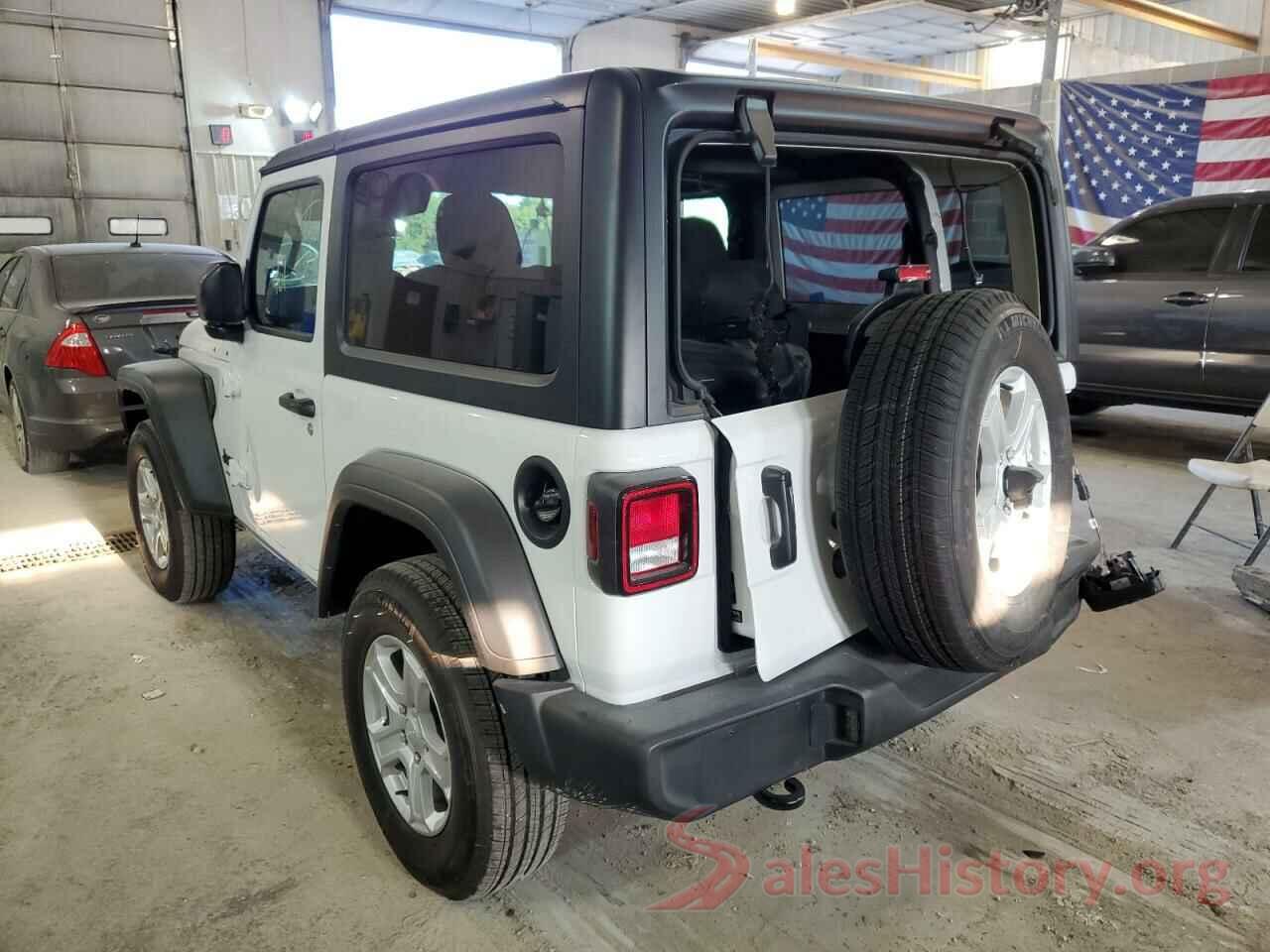 1C4GJXAG8NW173642 2022 JEEP WRANGLER