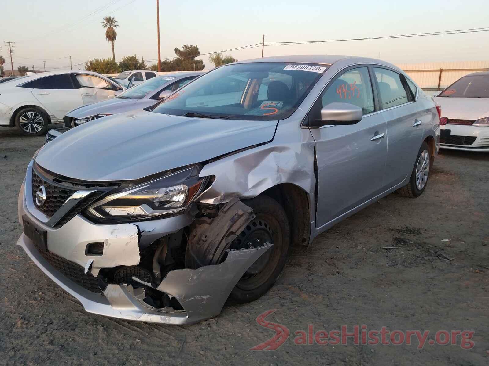 3N1AB7AP6GY322664 2016 NISSAN SENTRA