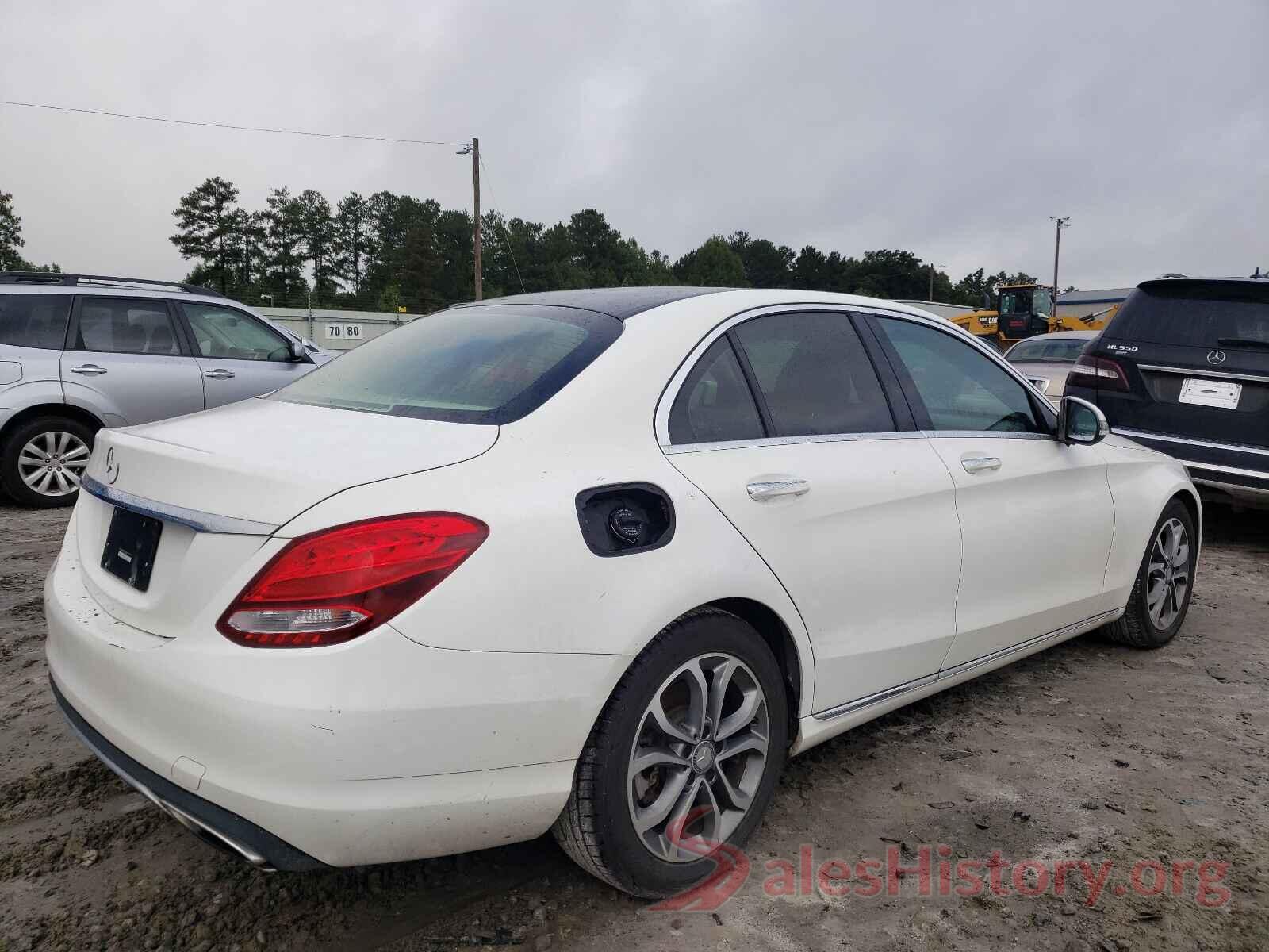 55SWF4JB5GU106387 2016 MERCEDES-BENZ C-CLASS