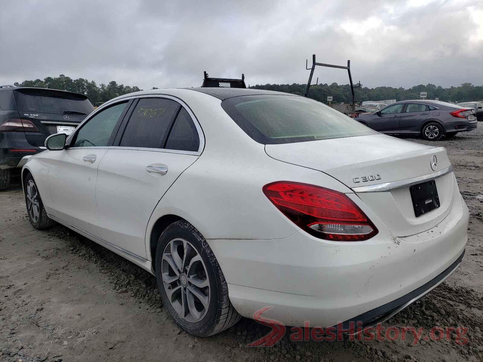 55SWF4JB5GU106387 2016 MERCEDES-BENZ C-CLASS